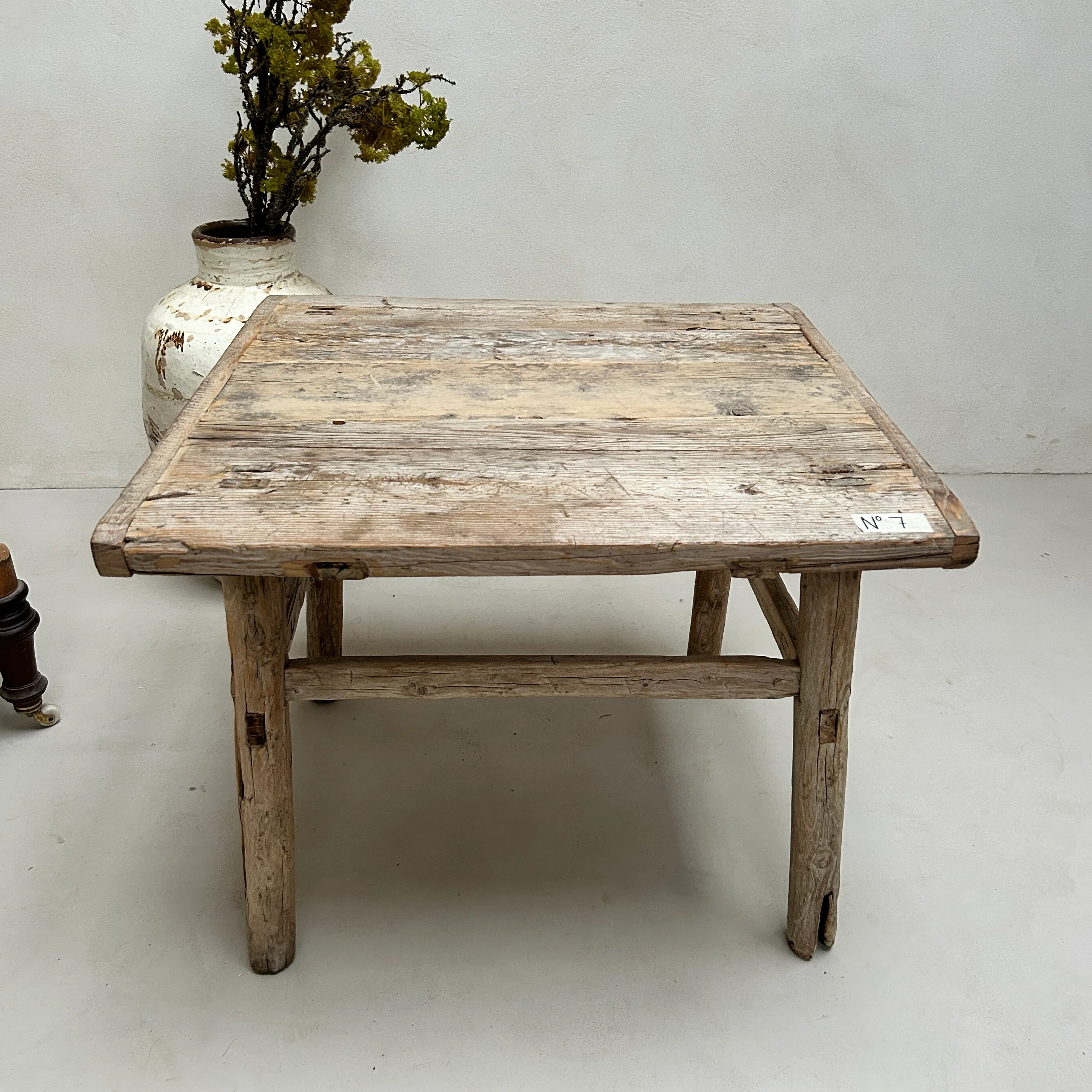 Antique Square Coffee Tables - Image 7