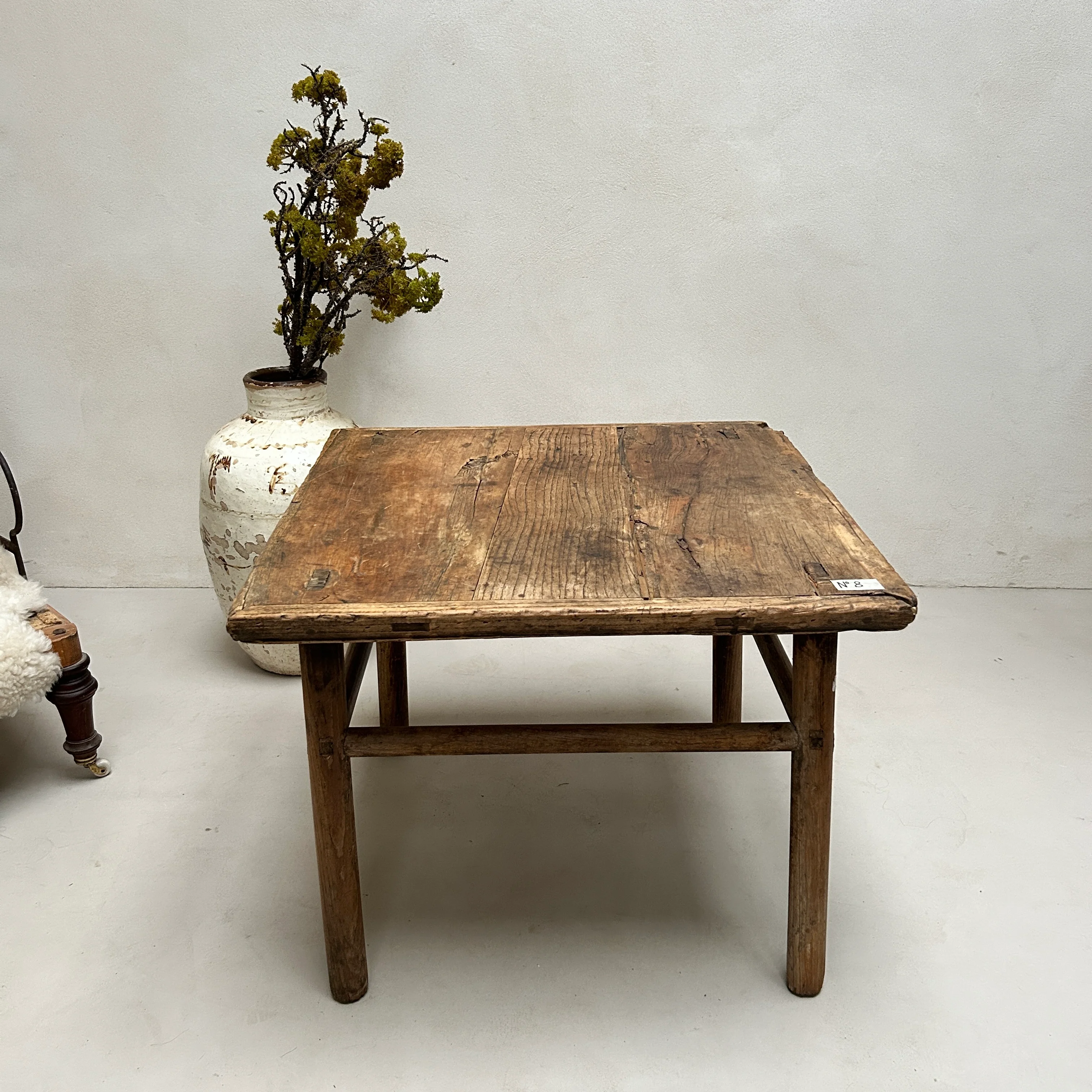 Antique Square Coffee Tables - Image 8