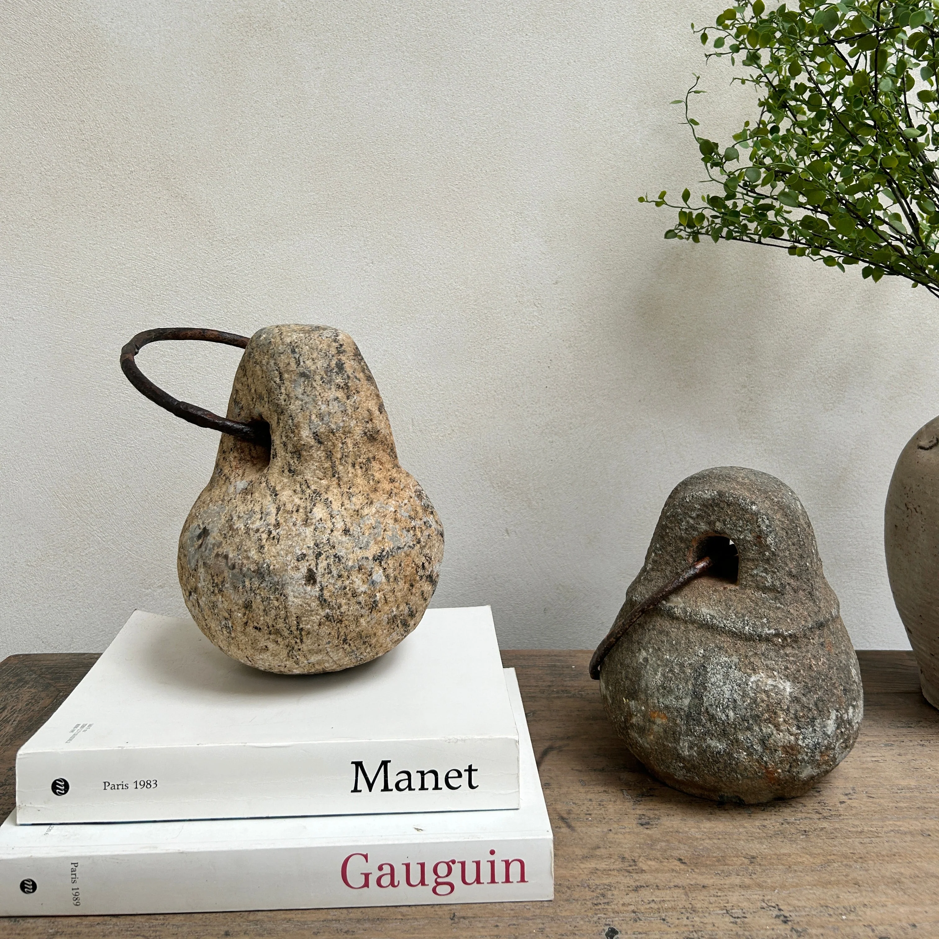 Antique Stone Ring Door Stop - Image 5