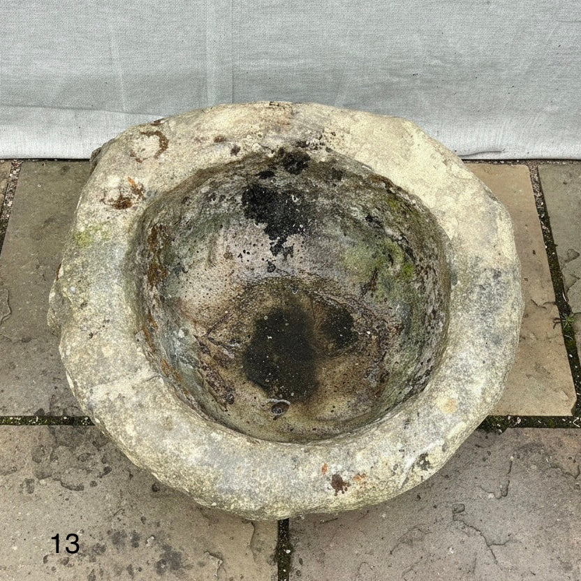 Antique Round Stone Trough - Image 13