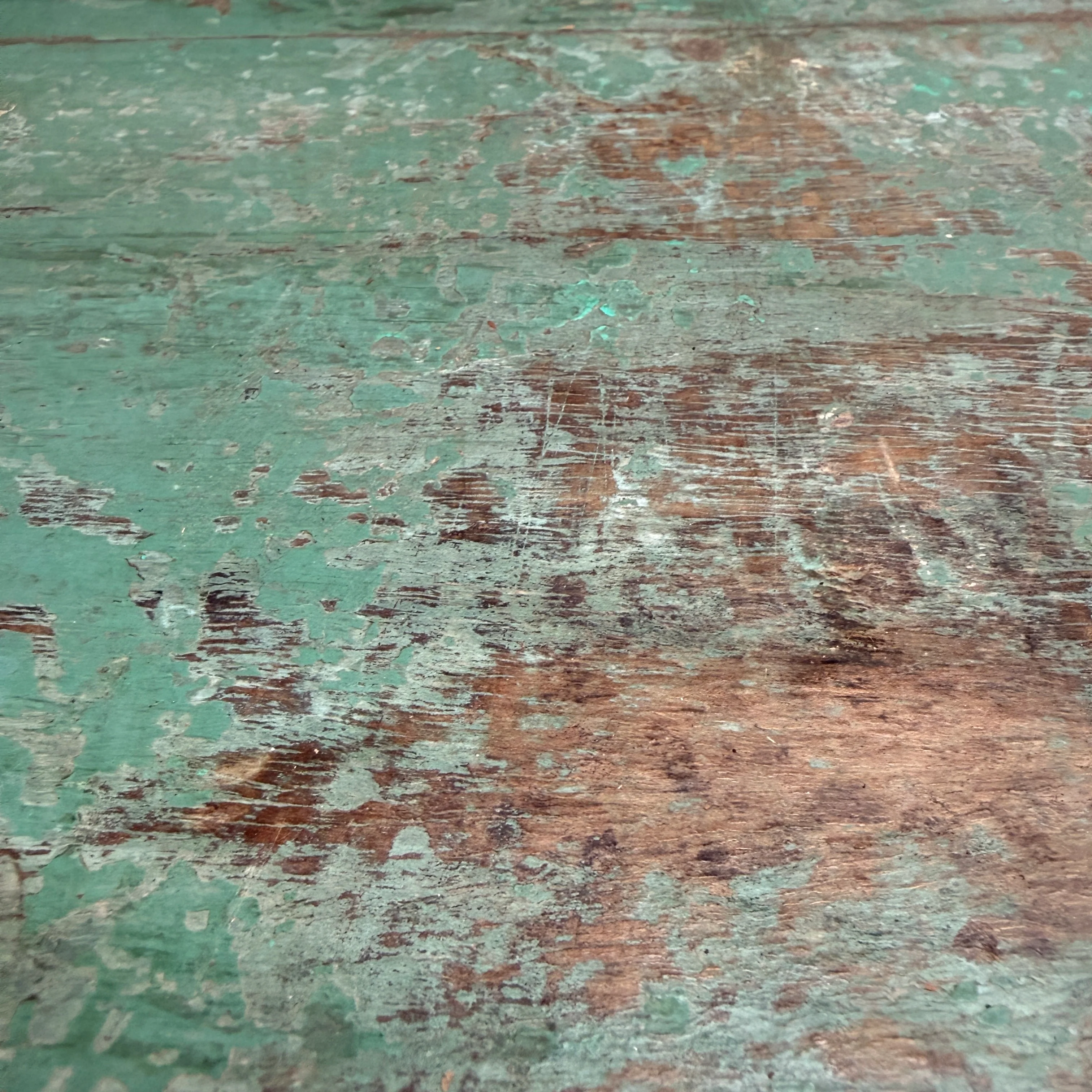 Antique Turquoise Painted Blanket Box | Compton - Image 6