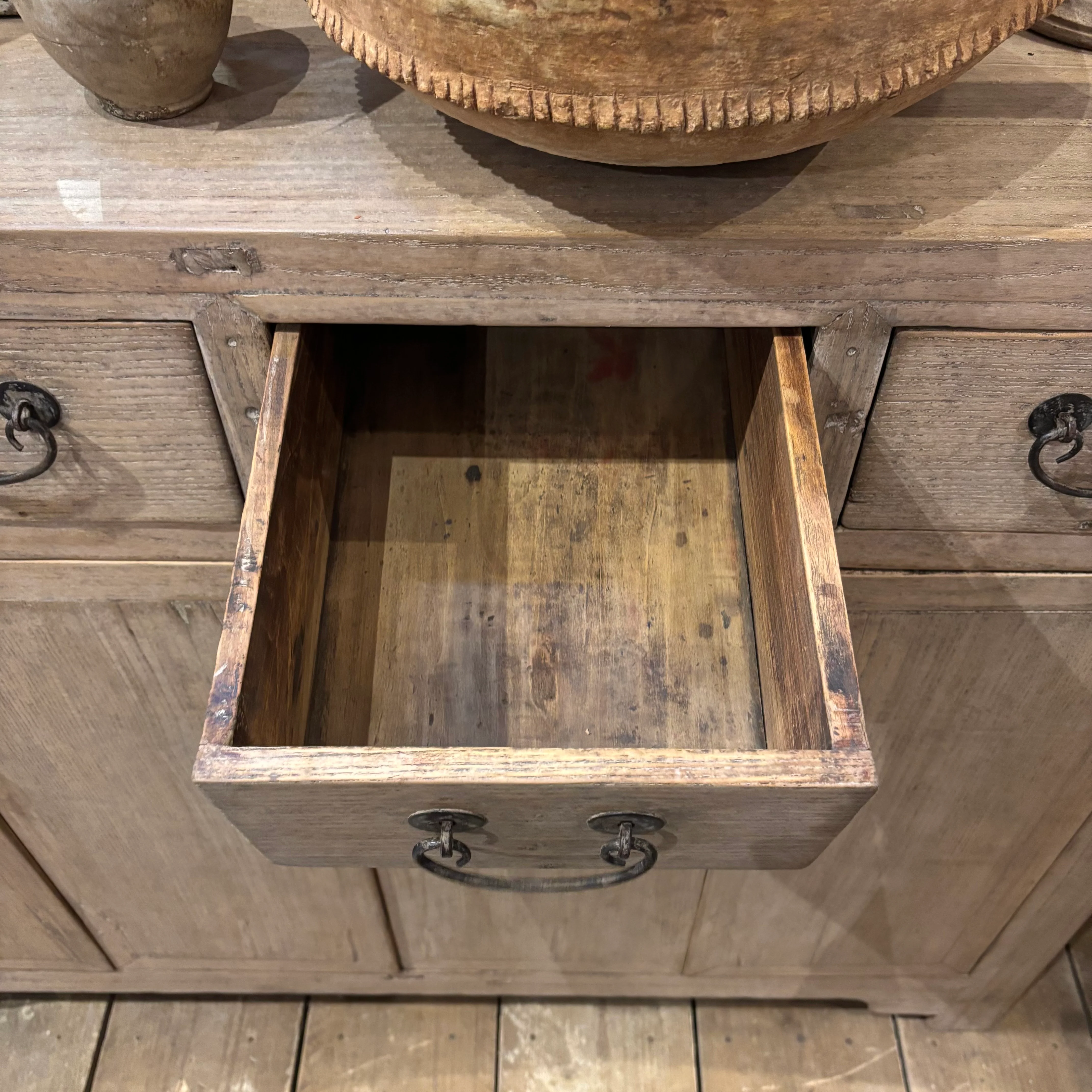Antique Wood Sideboard | Sherah - Image 3