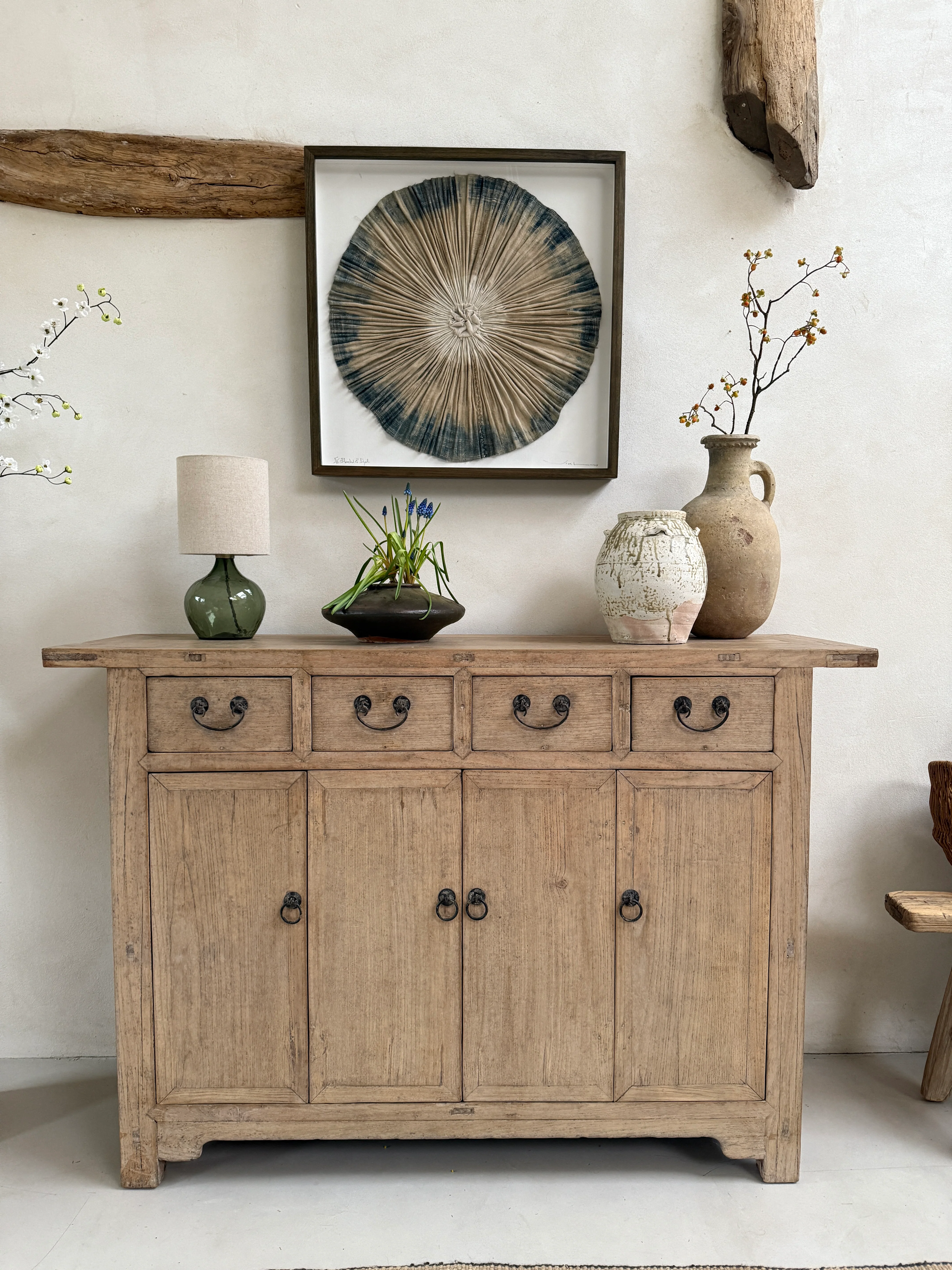 Antique Wood Sideboard | Sherah - Image 5