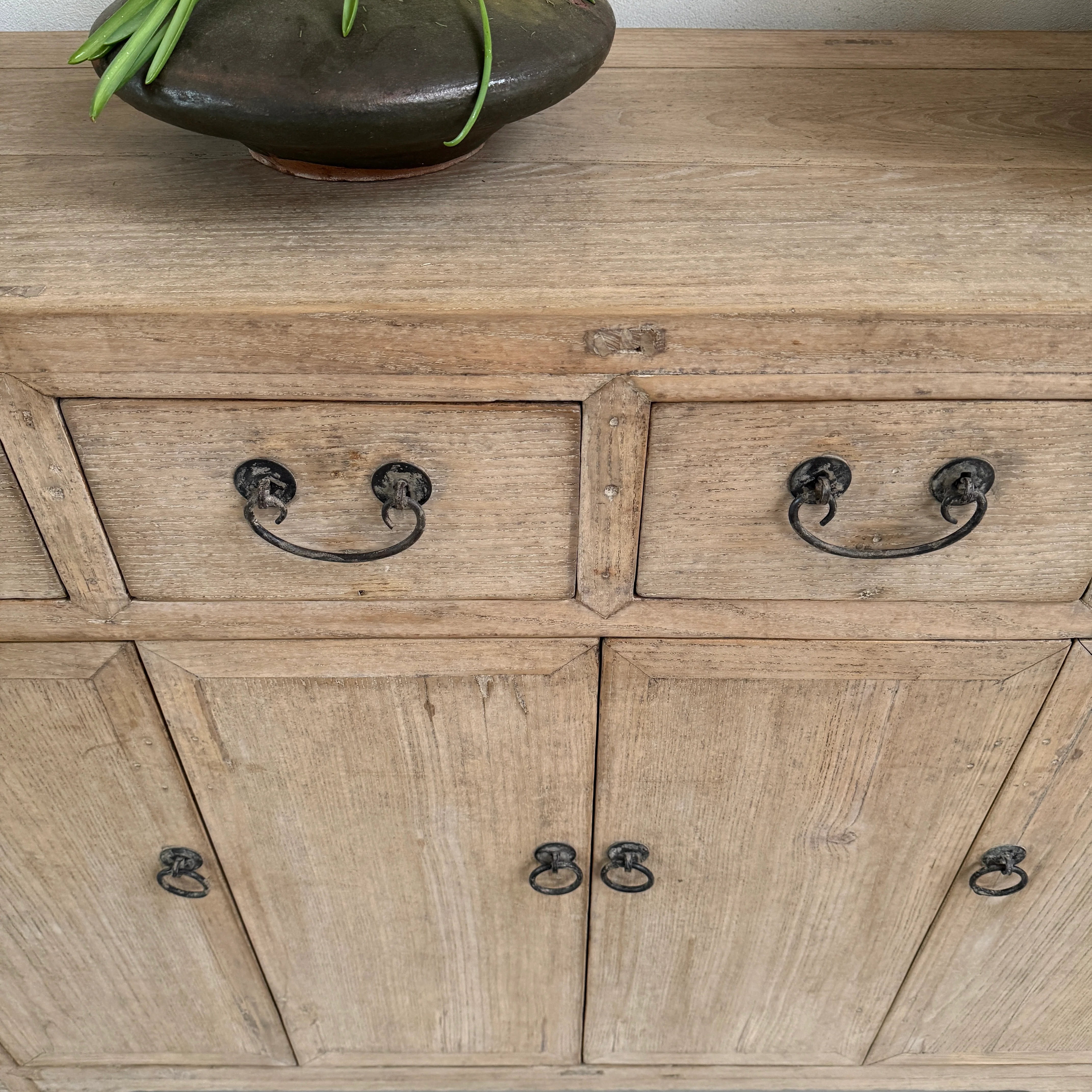 Antique Wood Sideboard | Sherah - Image 6