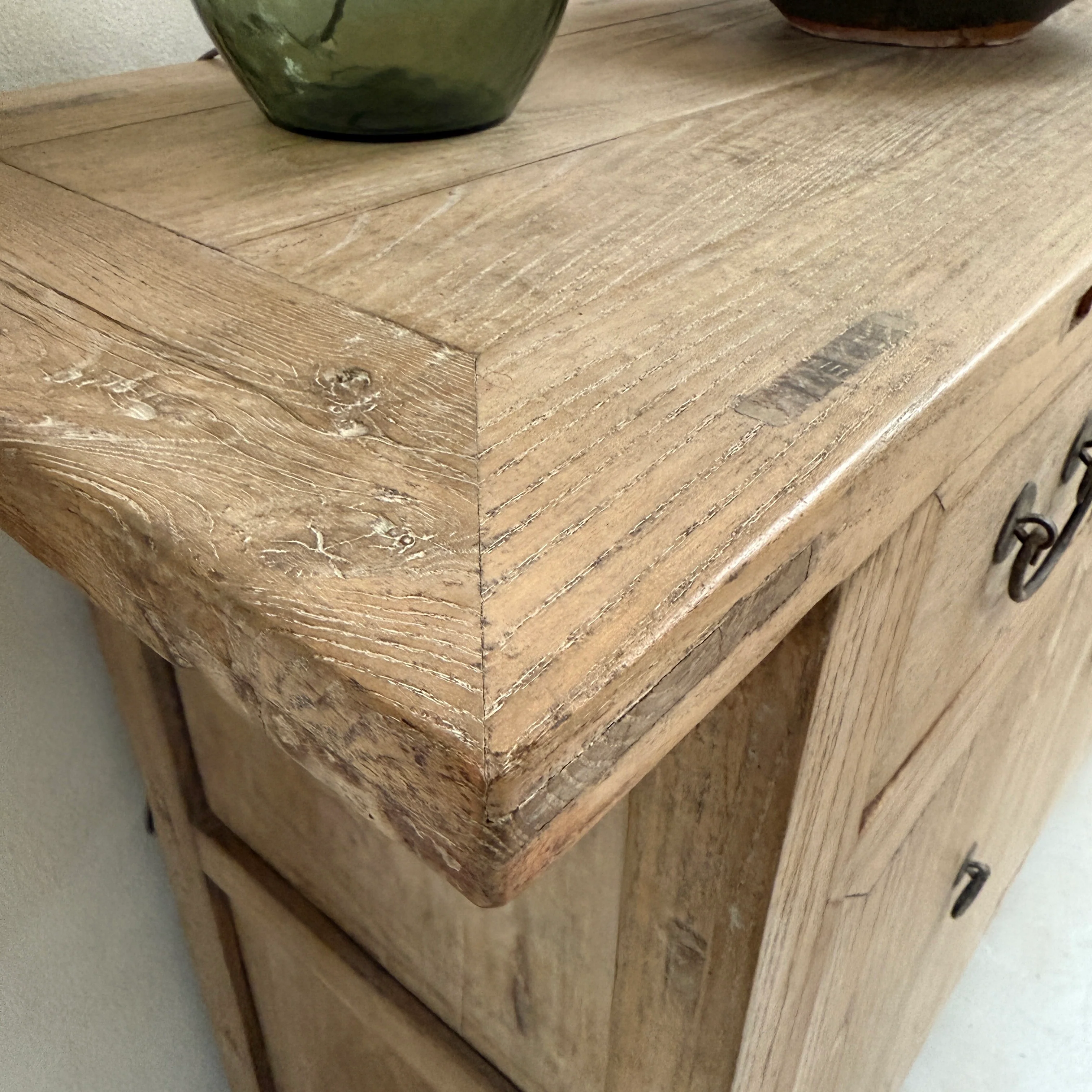 Antique Wood Sideboard | Sherah - Image 7