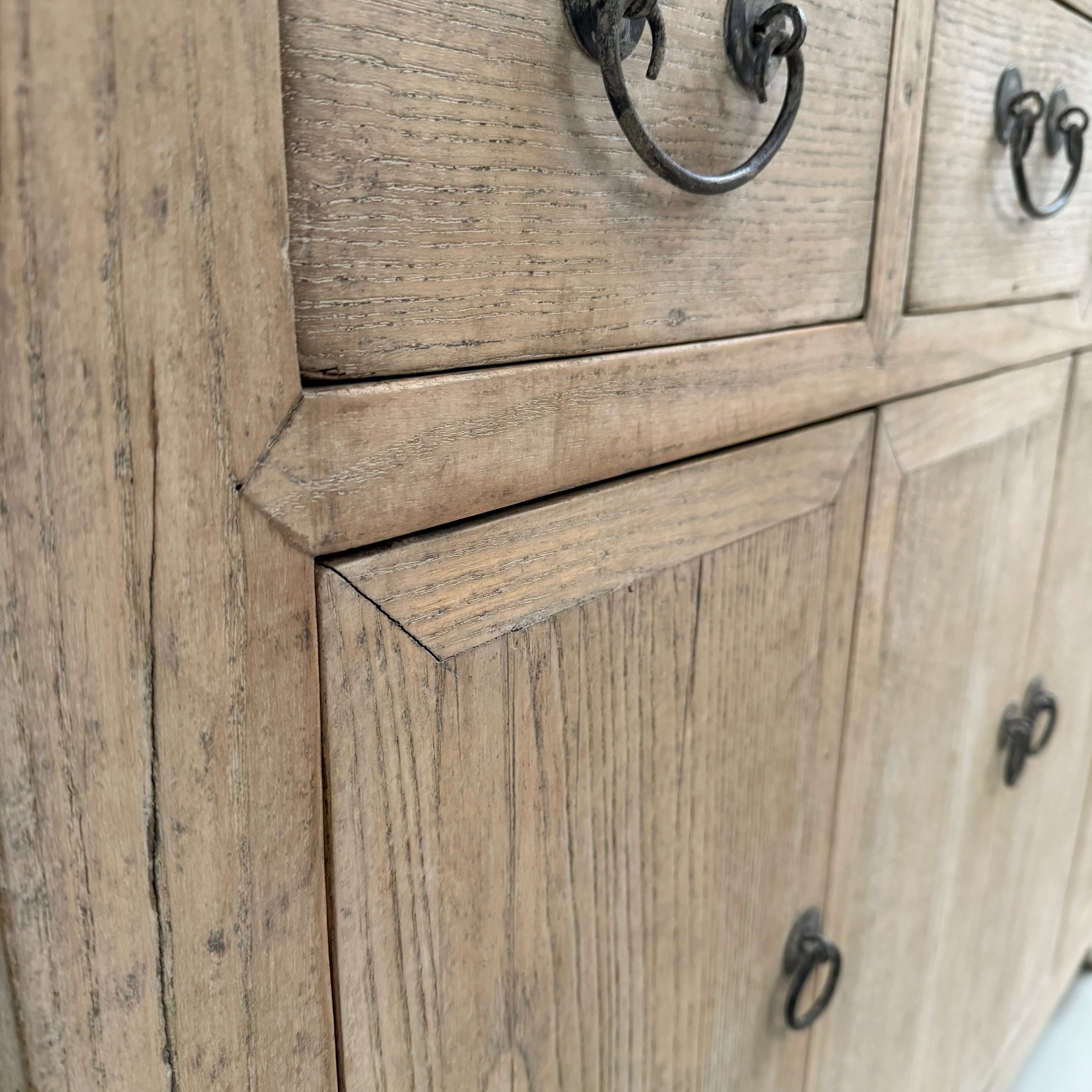 Antique Wood Sideboard | Sherah - Image 8