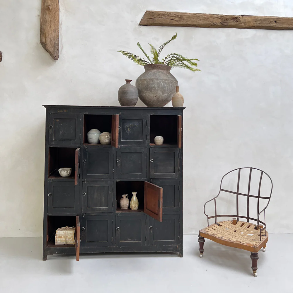 Antique wooden lockers | Barney