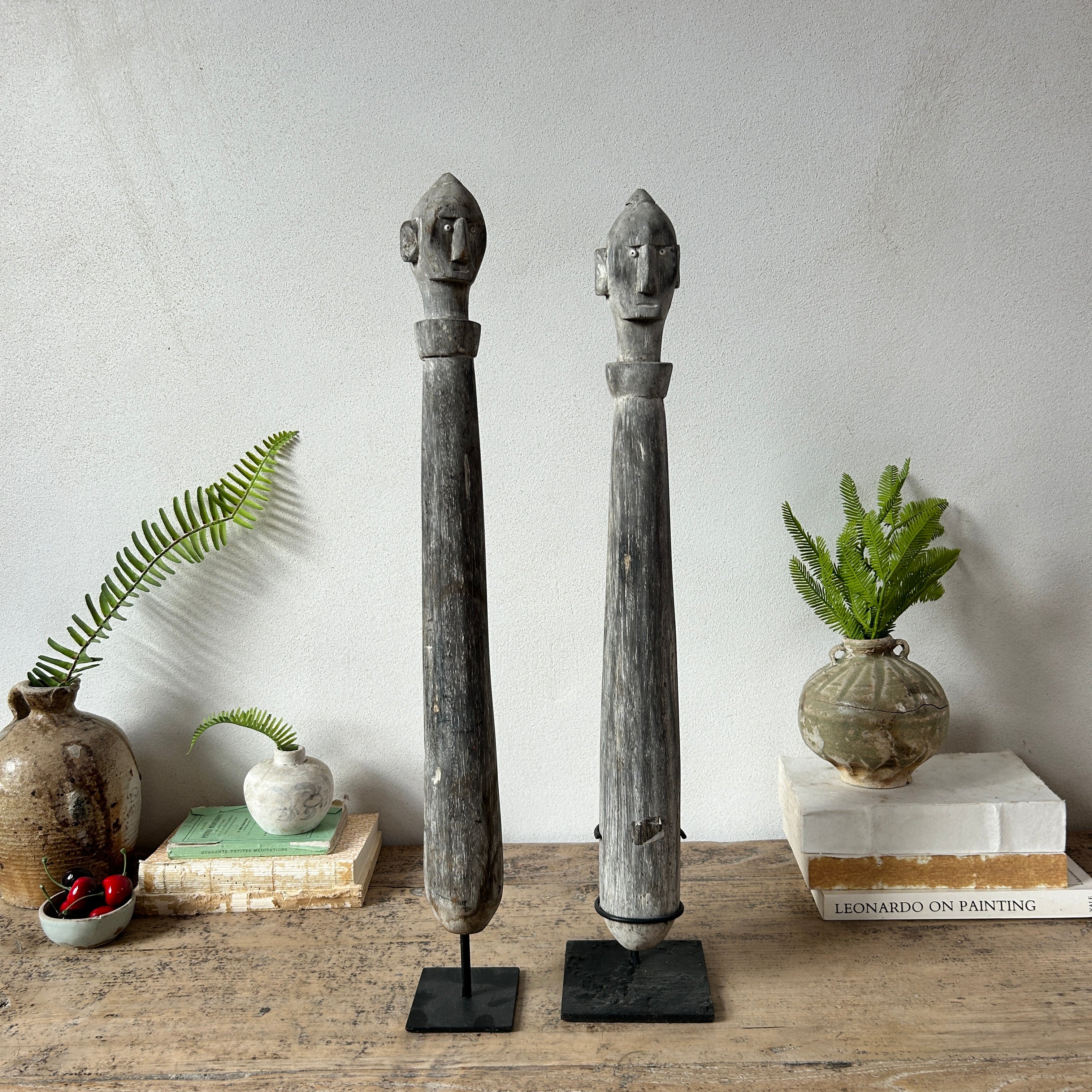 Antique Wooden Sumba Statues | Adelia - Image 2