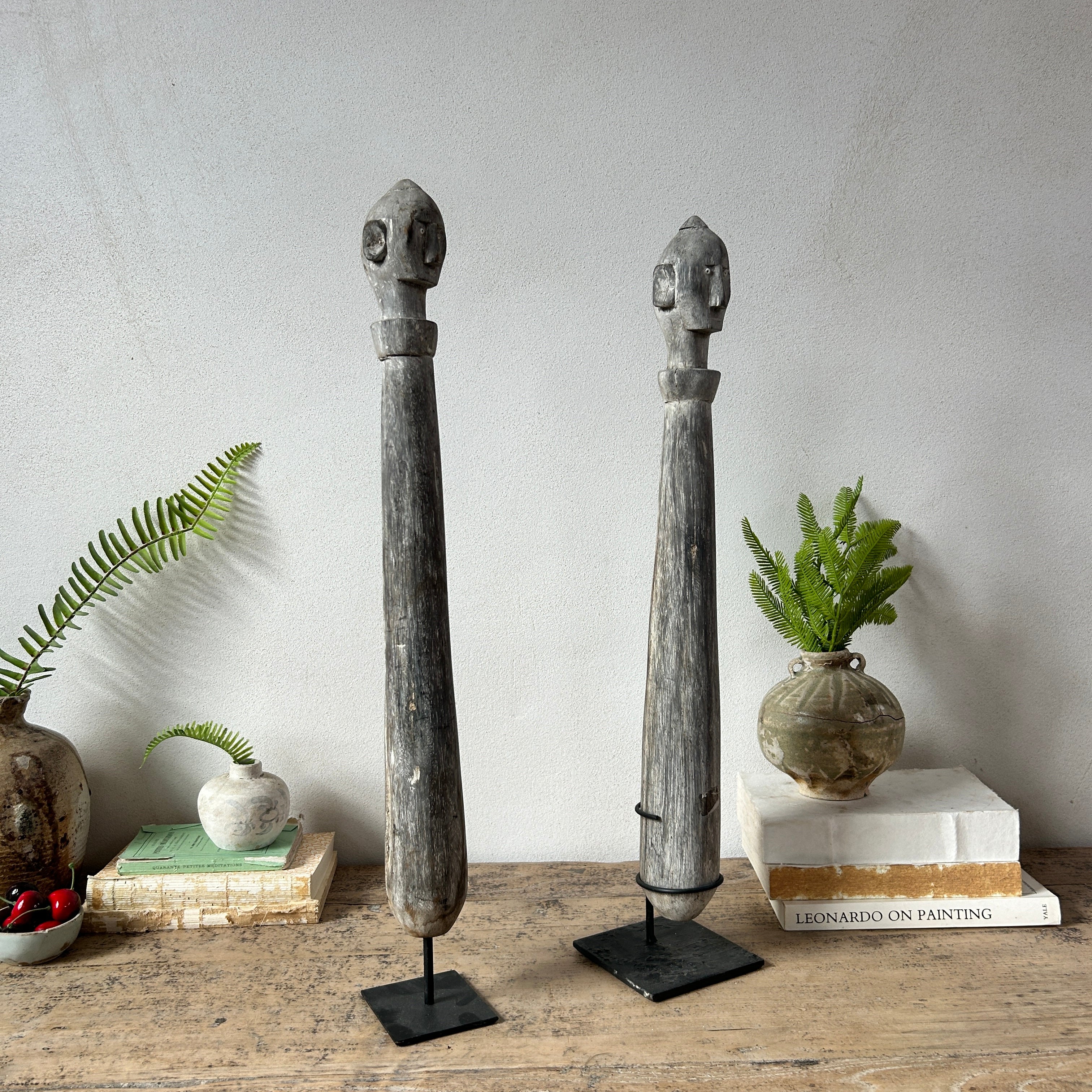 Antique Wooden Sumba Statues | Adelia - Image 6