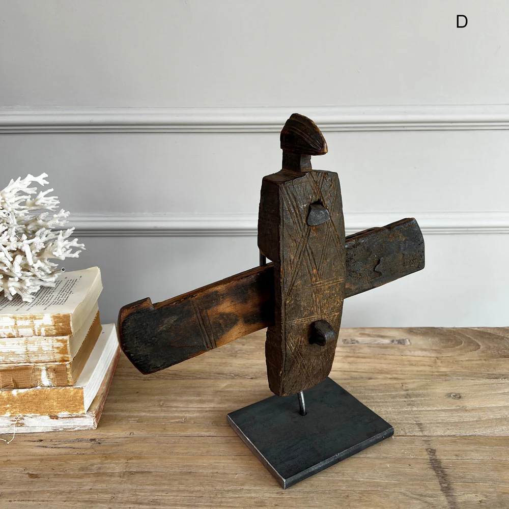 Antique Decorative Wooden Lock - Image 5