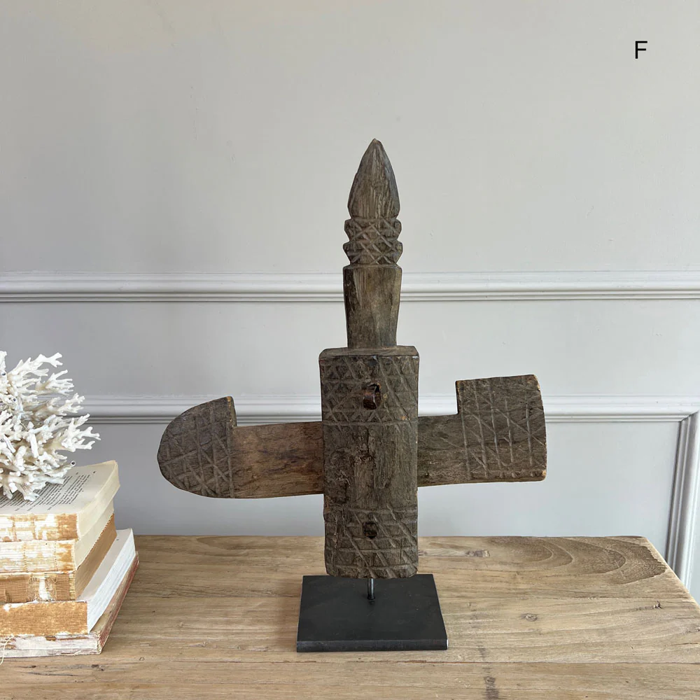 Antique Decorative Wooden Lock - Image 6
