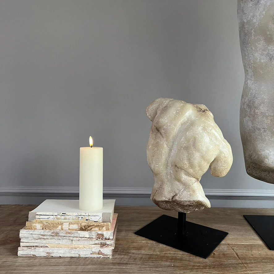 Apollo Decorative Torso Sculpture - Image 4