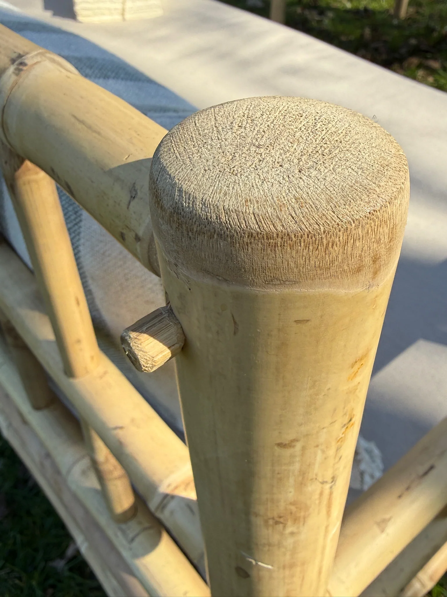 Bamboo Outdoor Garden Seating Set - Image 10