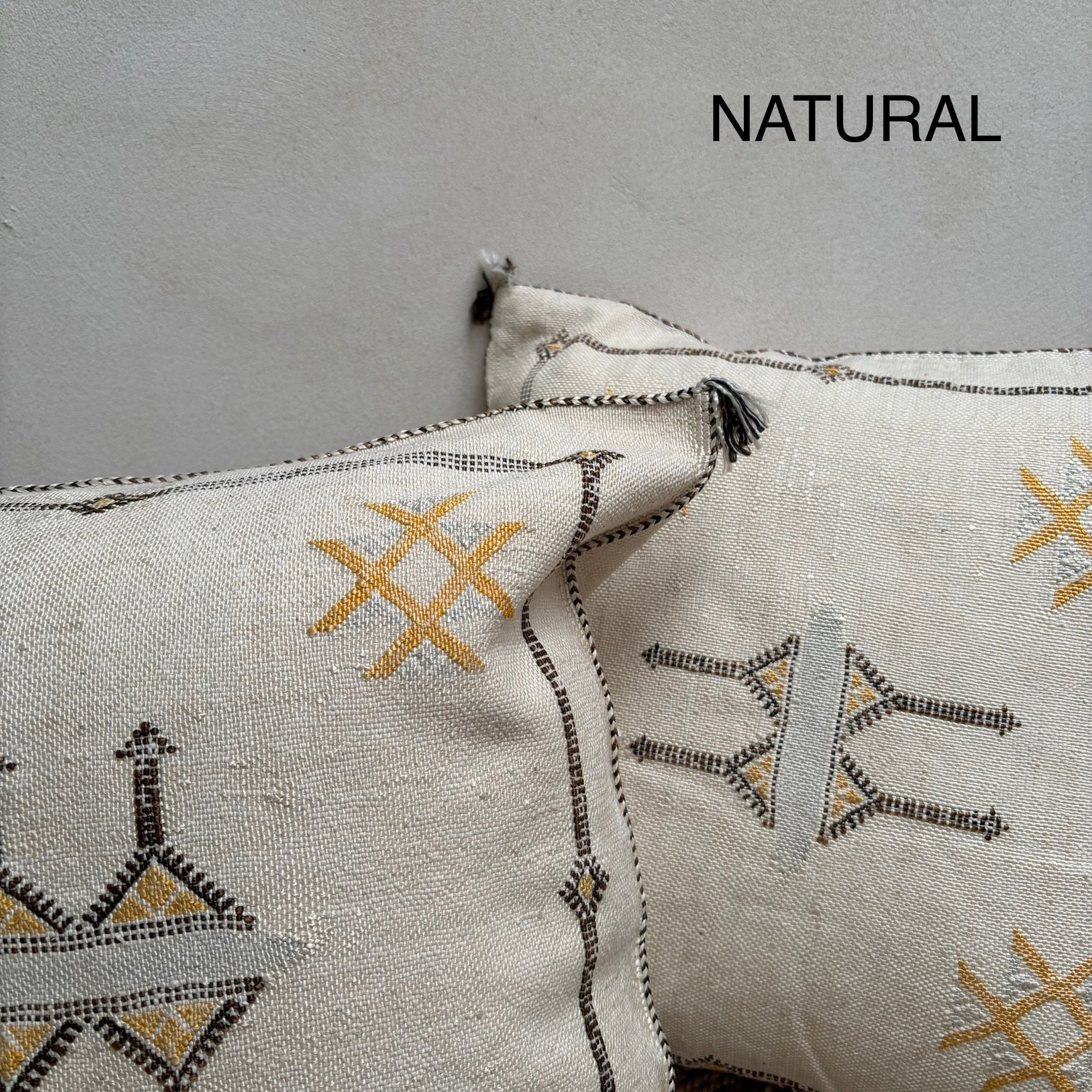 Moroccan Cactus Silk Cushion - Image 12