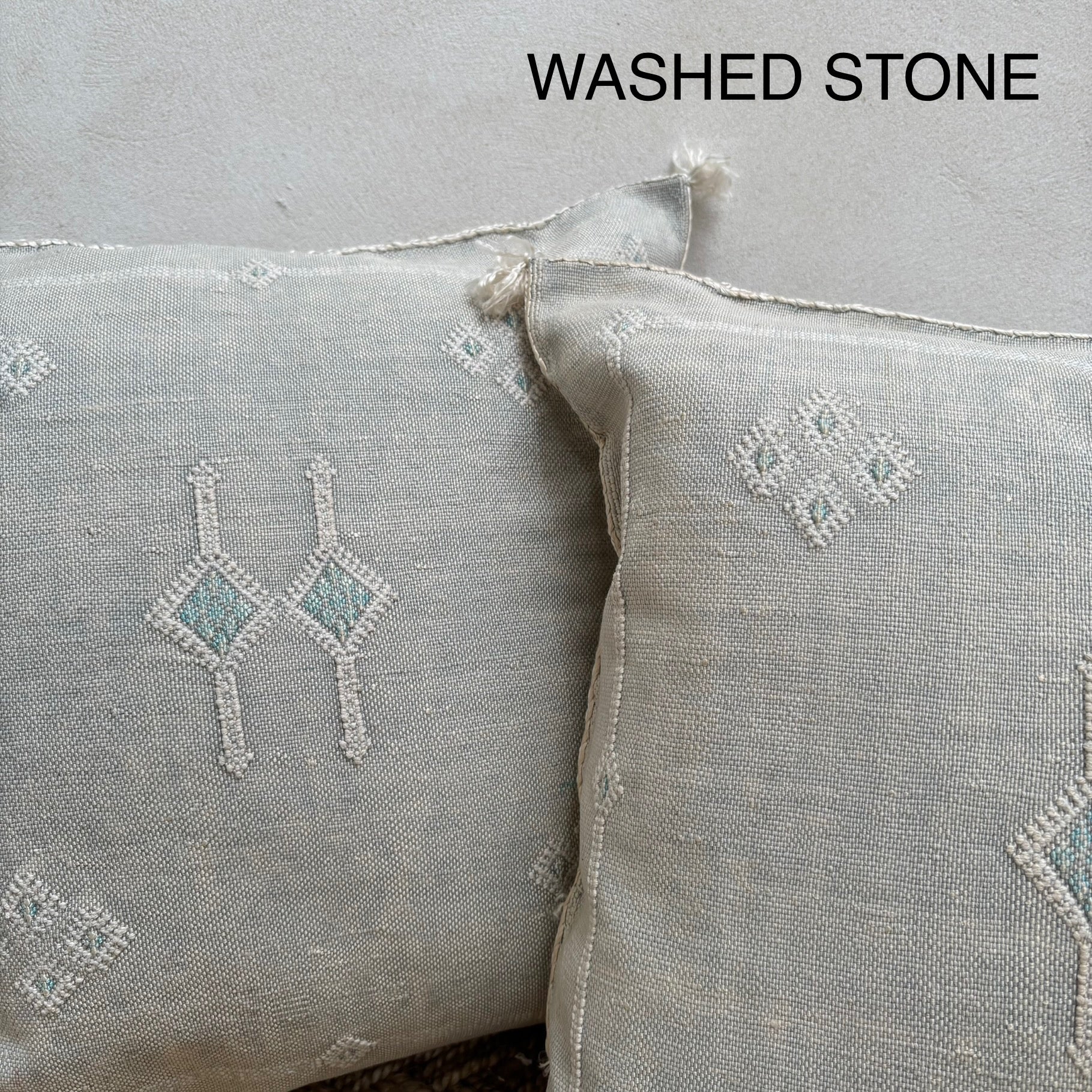 Moroccan Cactus Silk Cushion - Image 14