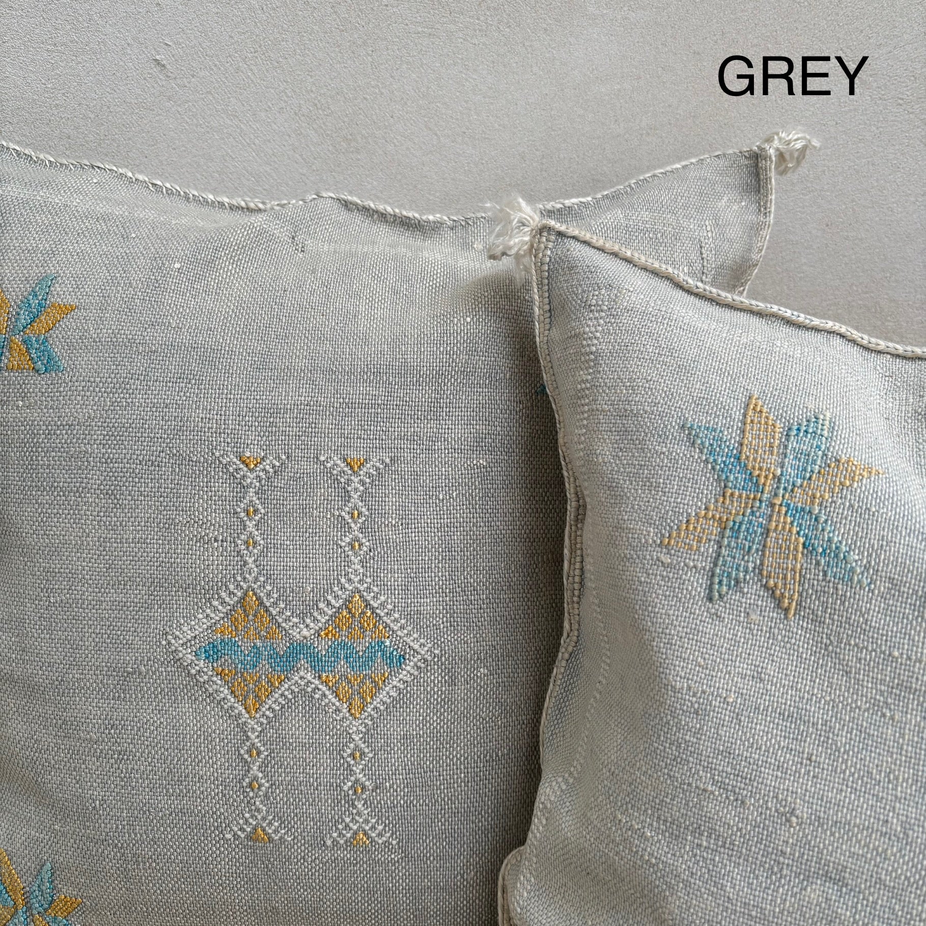 Moroccan Cactus Silk Cushion - Image 16