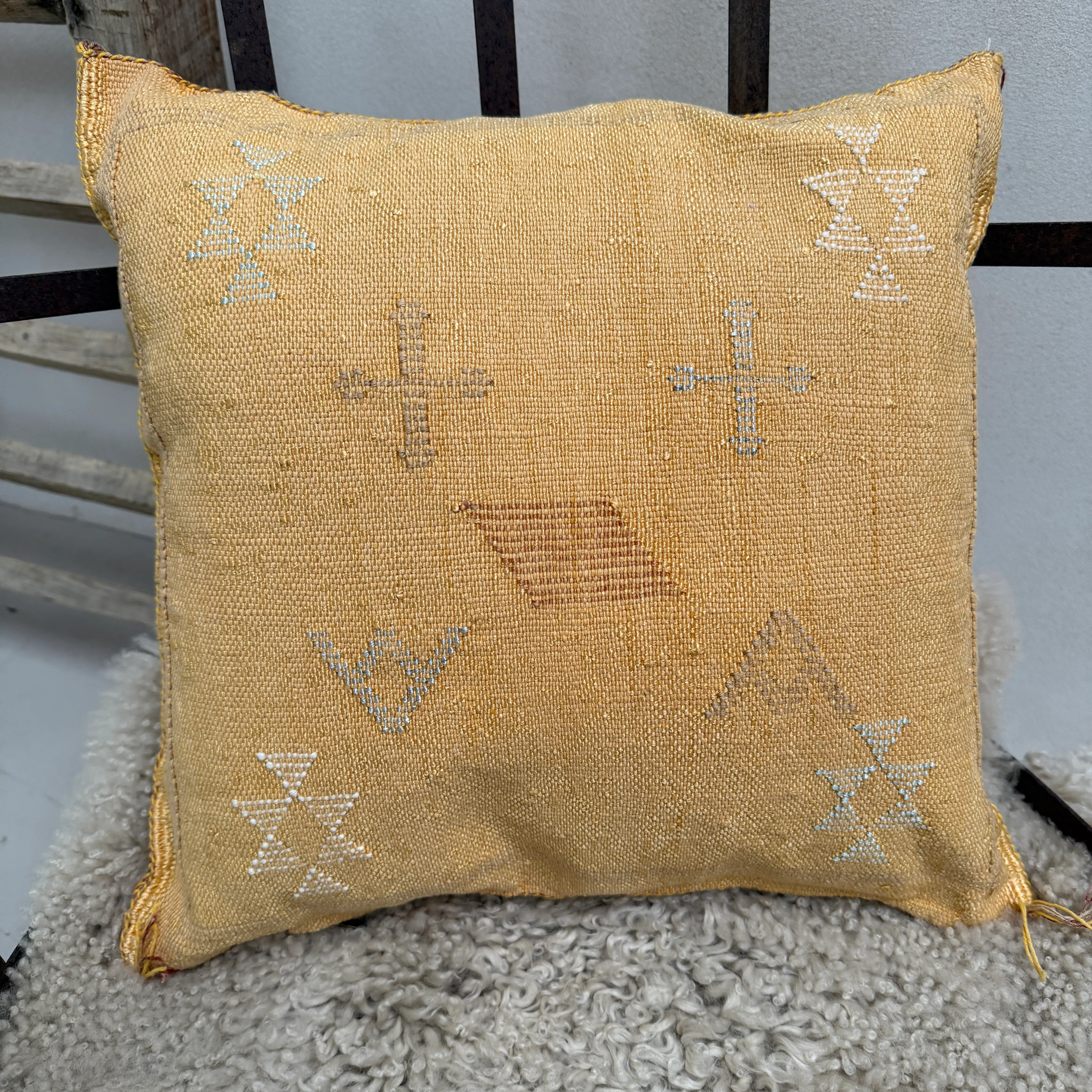 Moroccan Cactus Silk Cushion - Image 22