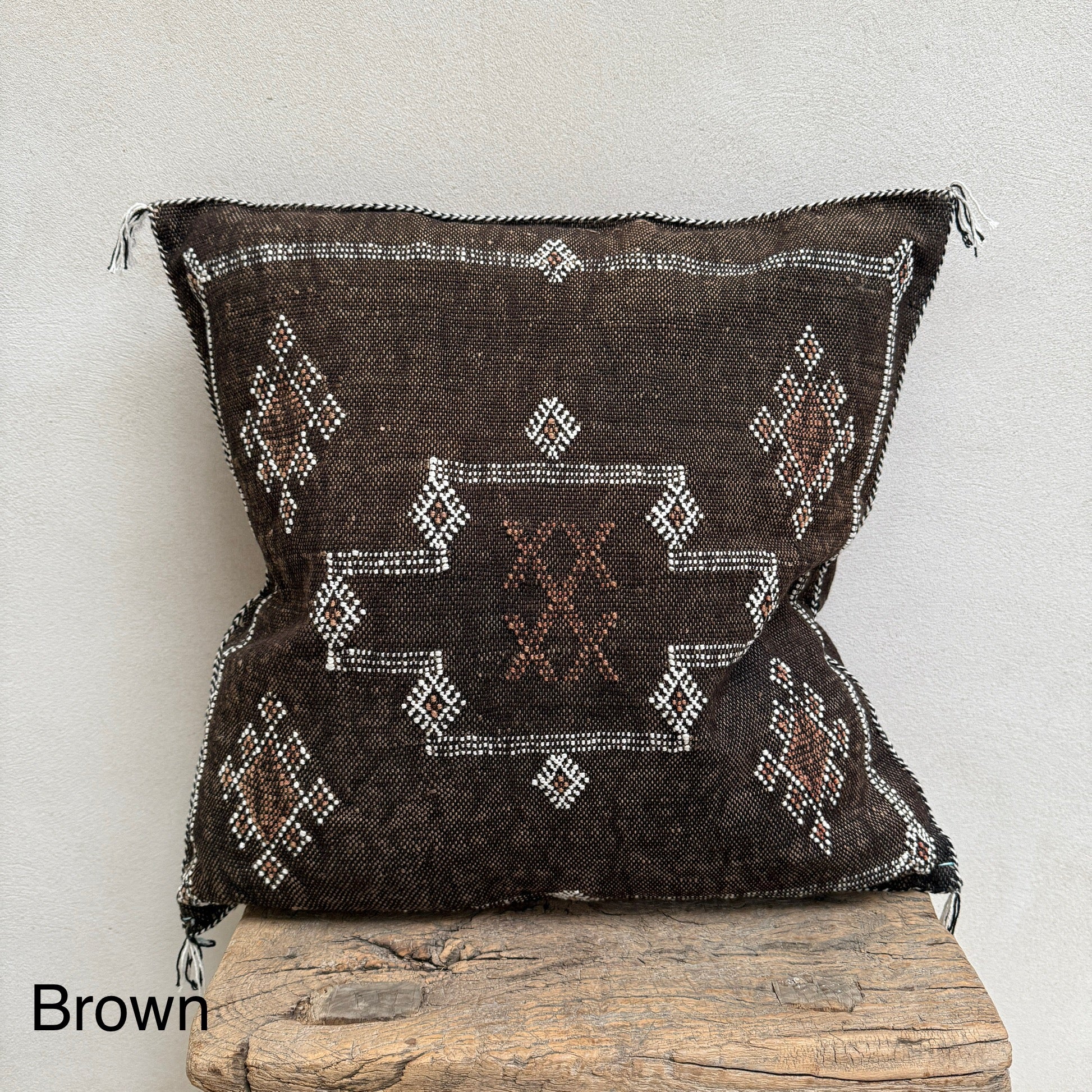 Moroccan Cactus Silk Cushion - Image 26