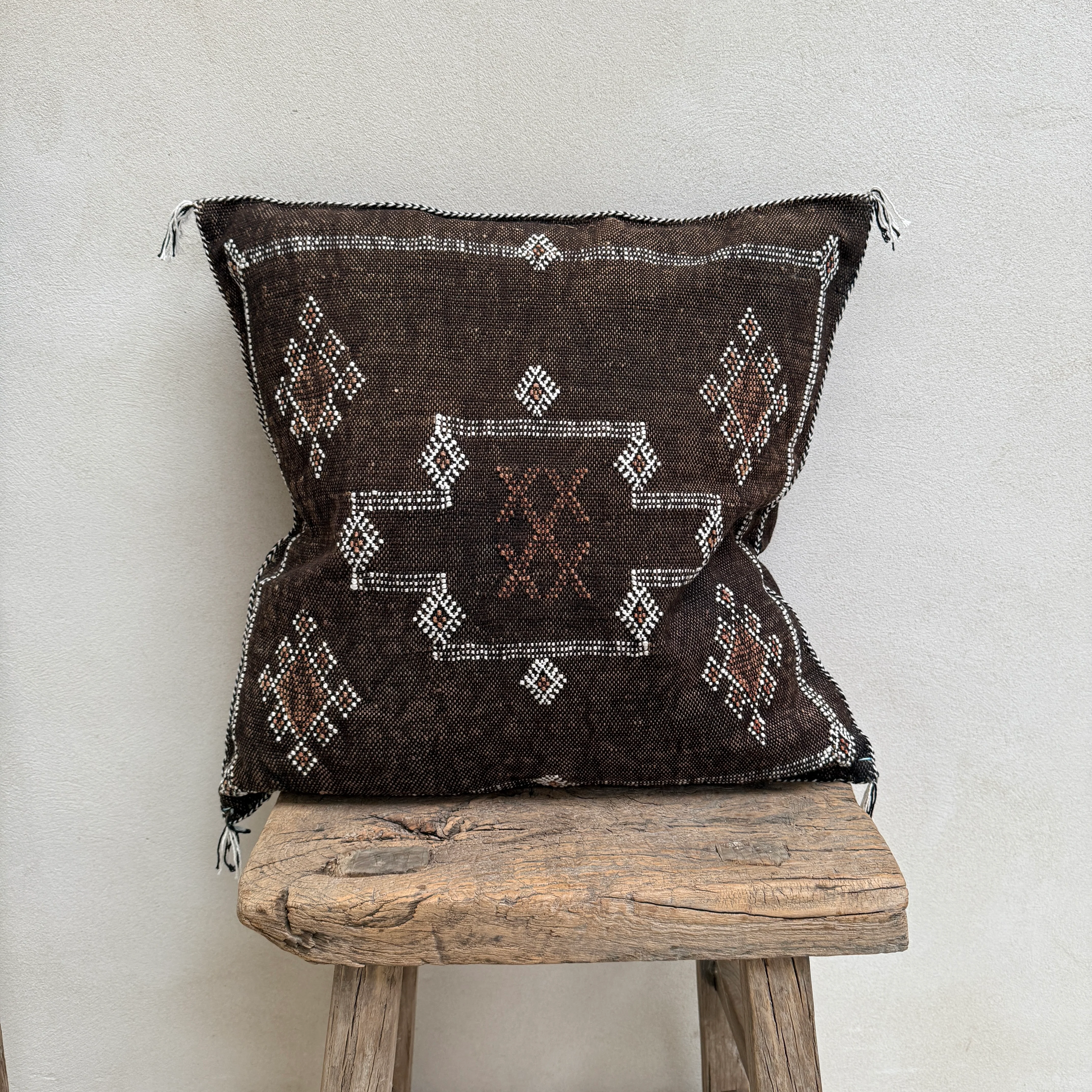 Moroccan Cactus Silk Cushion - Image 28