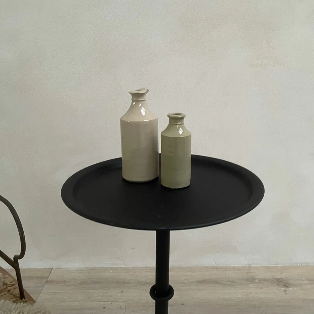 Black Iron Martini Table - Image 4