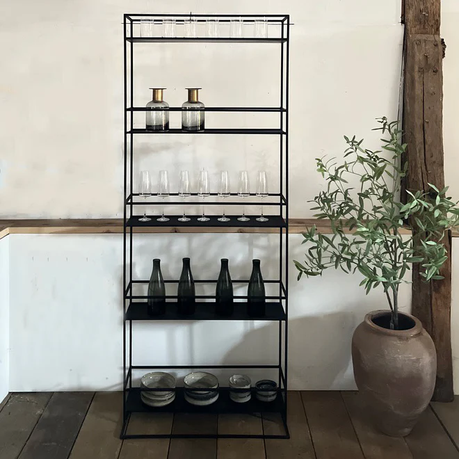 Black Metal display shelf - Image 3