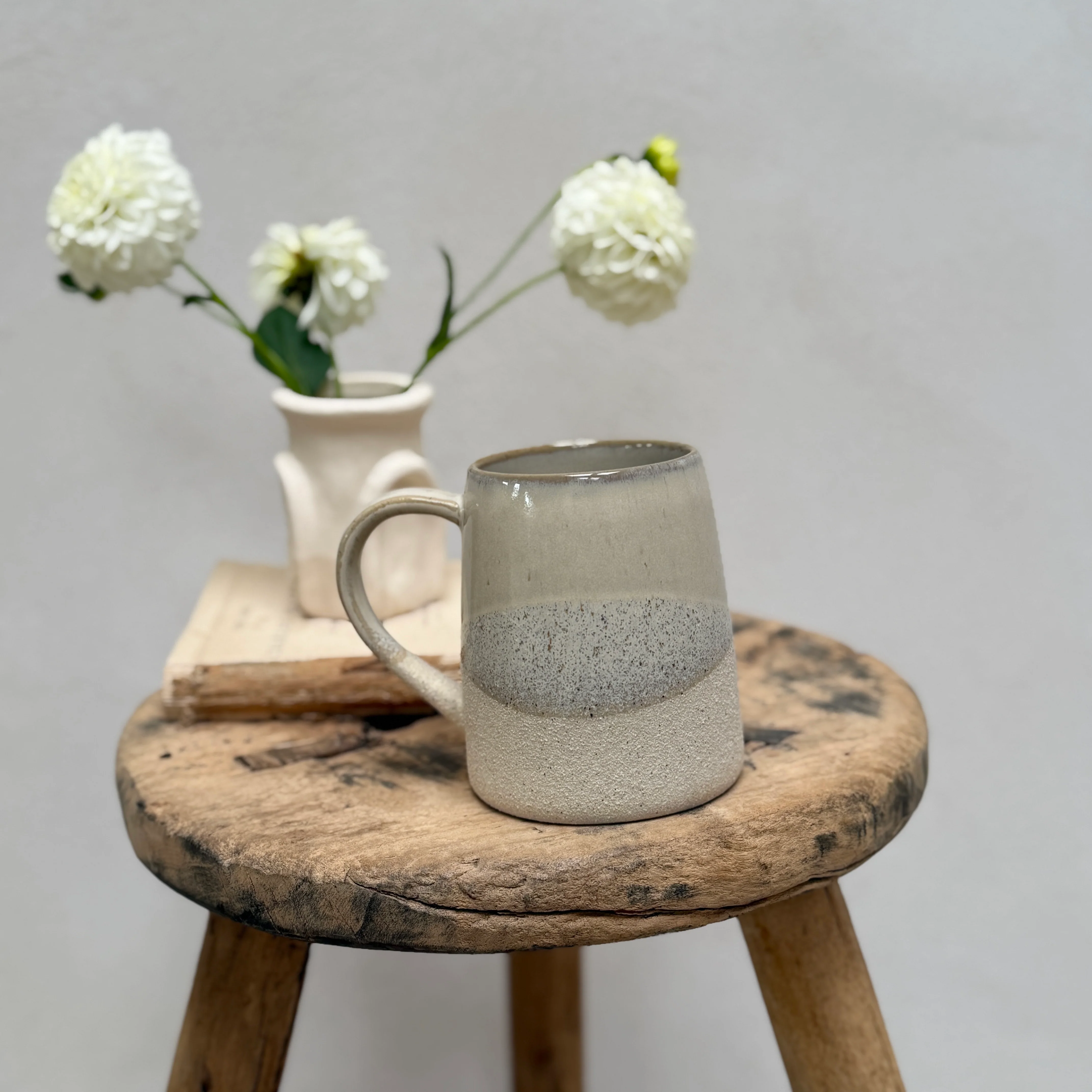 Brown Stoneware Mug | Soleia - Image 4