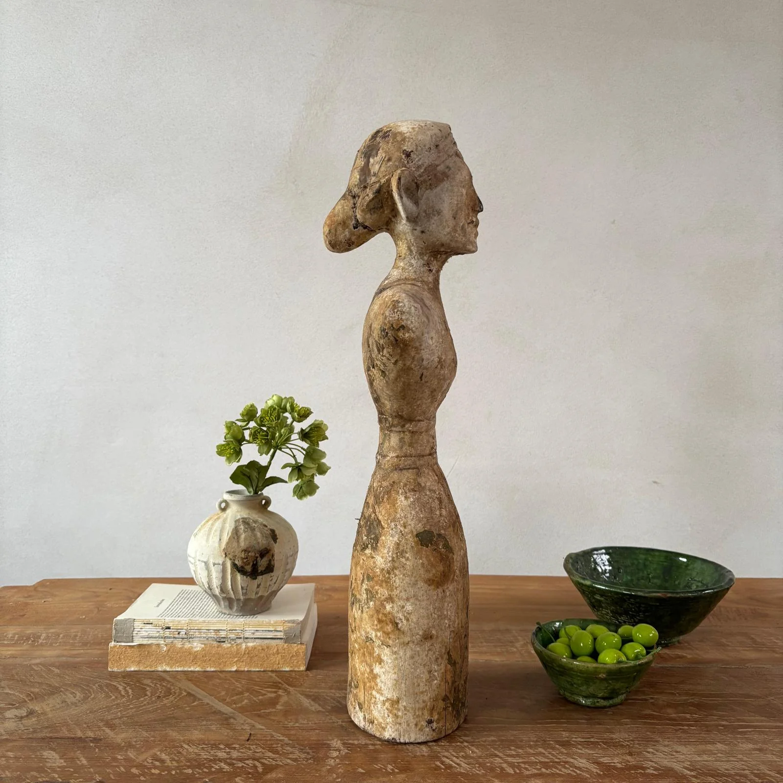 Carved wooden Statue | Aanya - Image 2