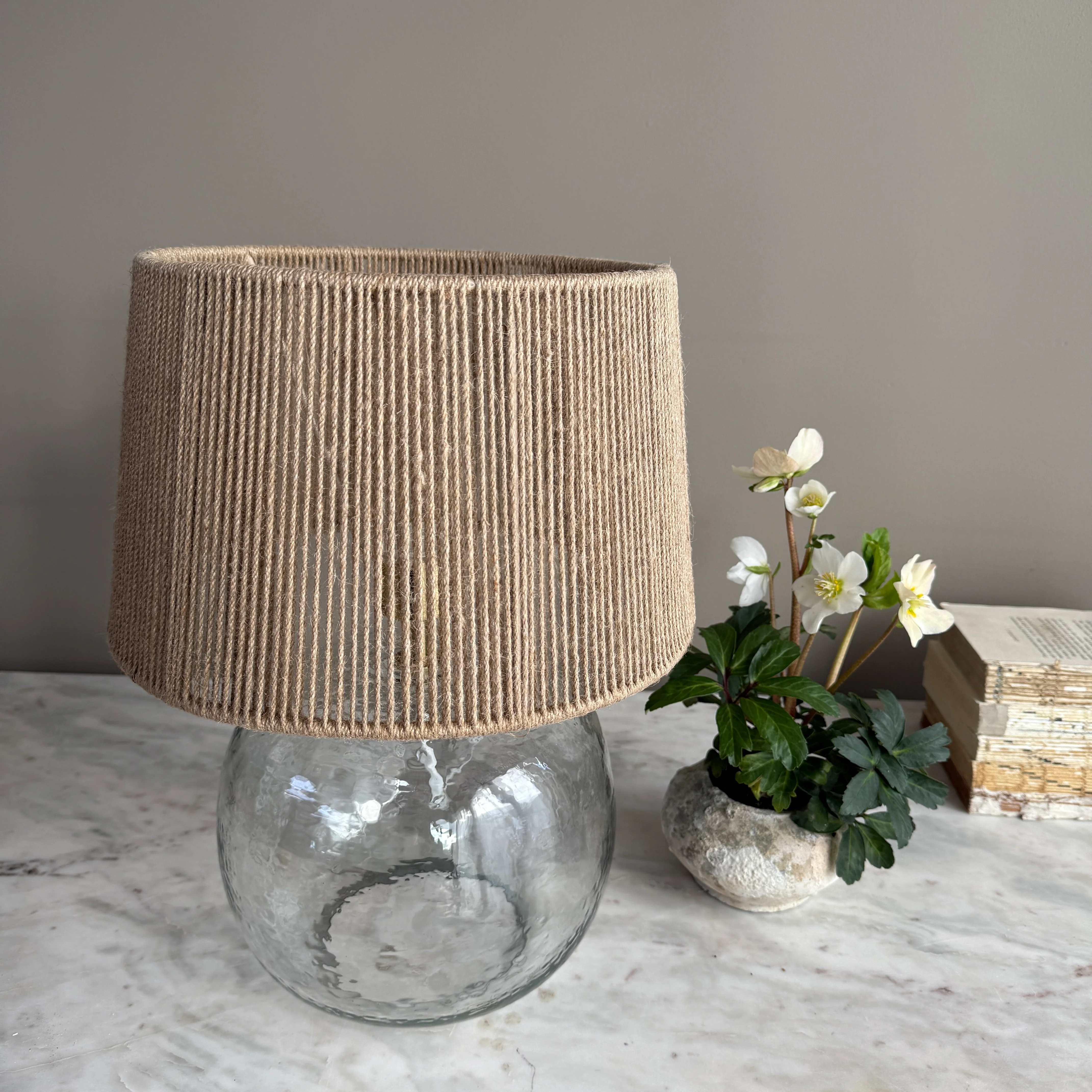 Clear Glass Carboy Table Lamp | Eliza - Image 4