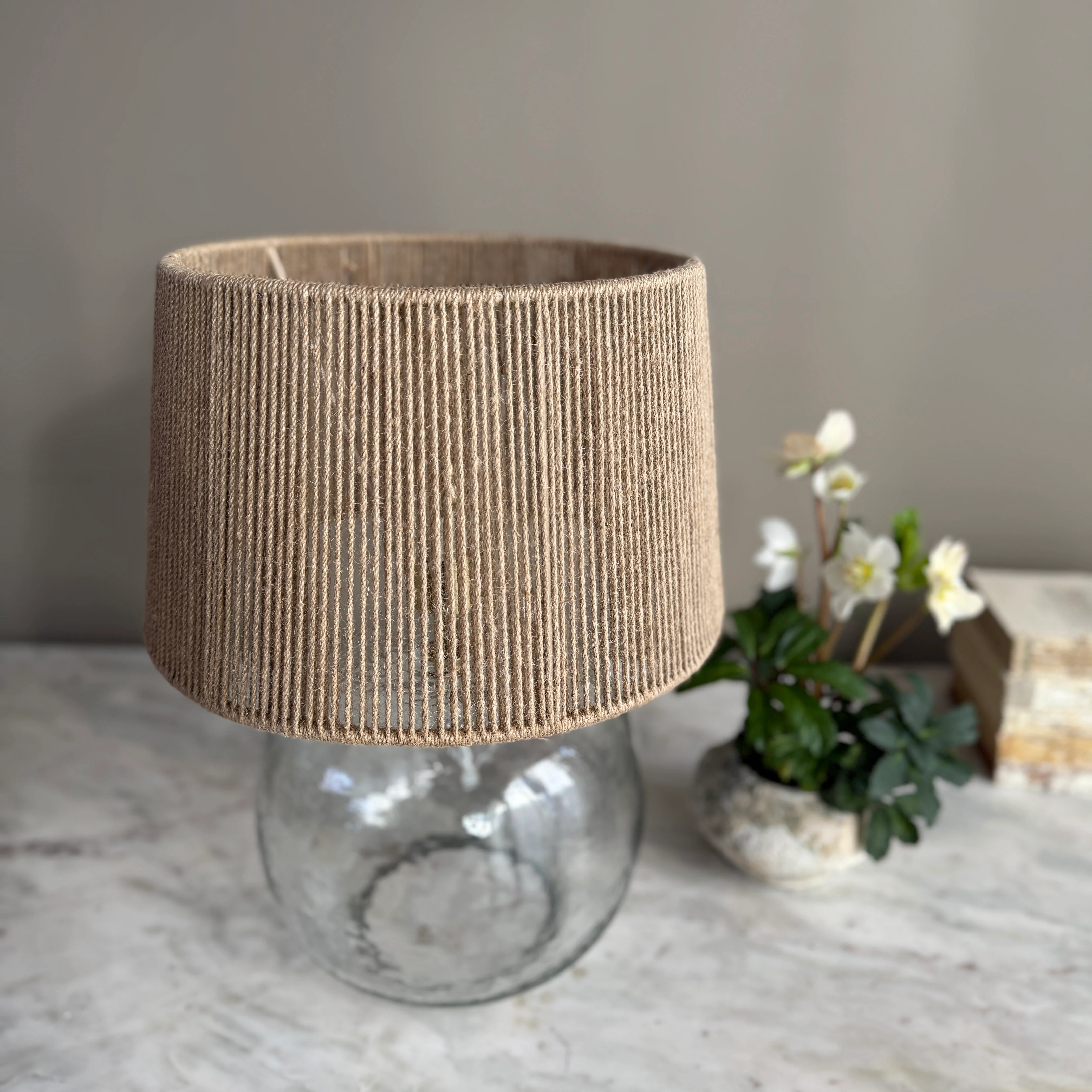 Clear Glass Carboy Table Lamp | Eliza - Image 5