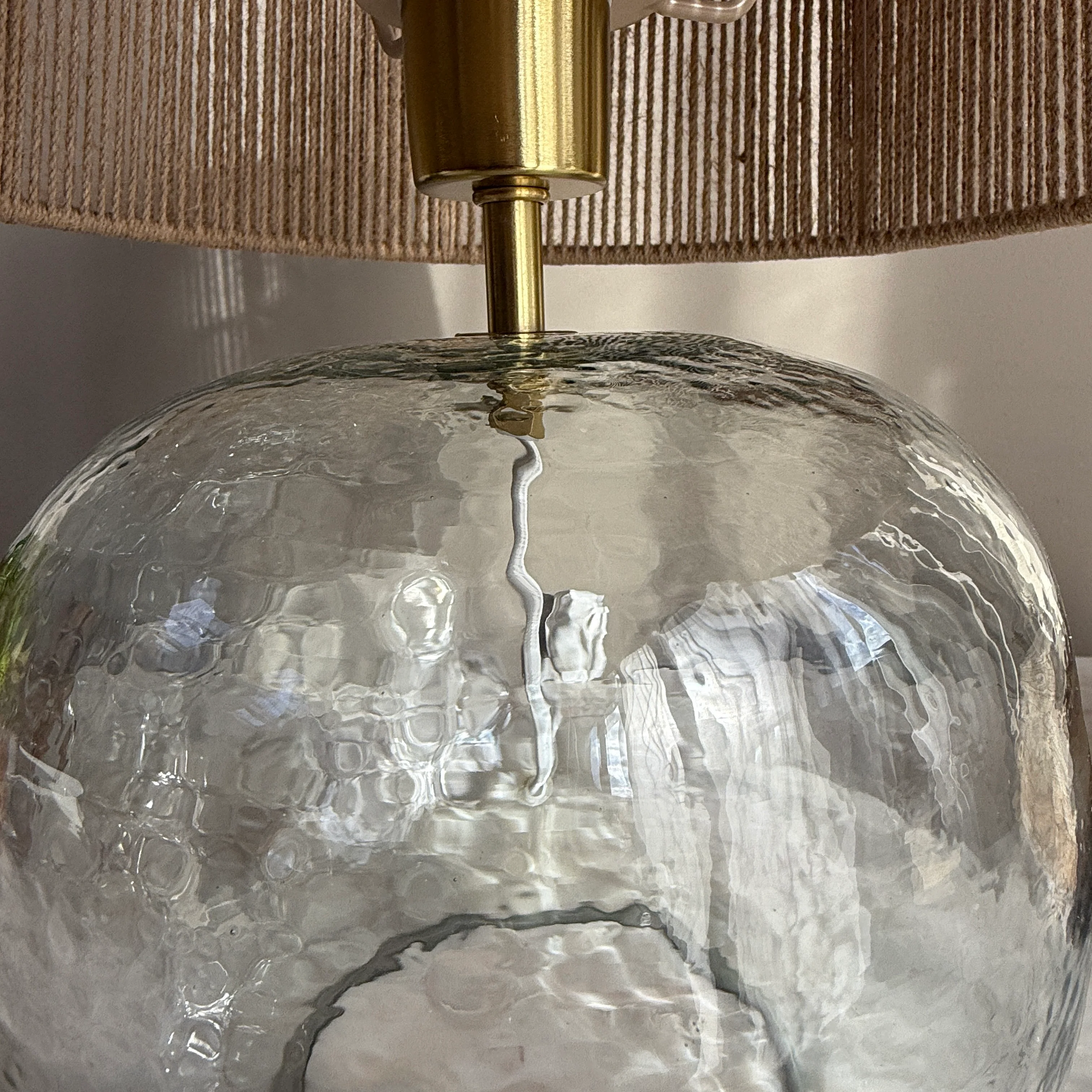 Clear Glass Carboy Table Lamp | Eliza - Image 6