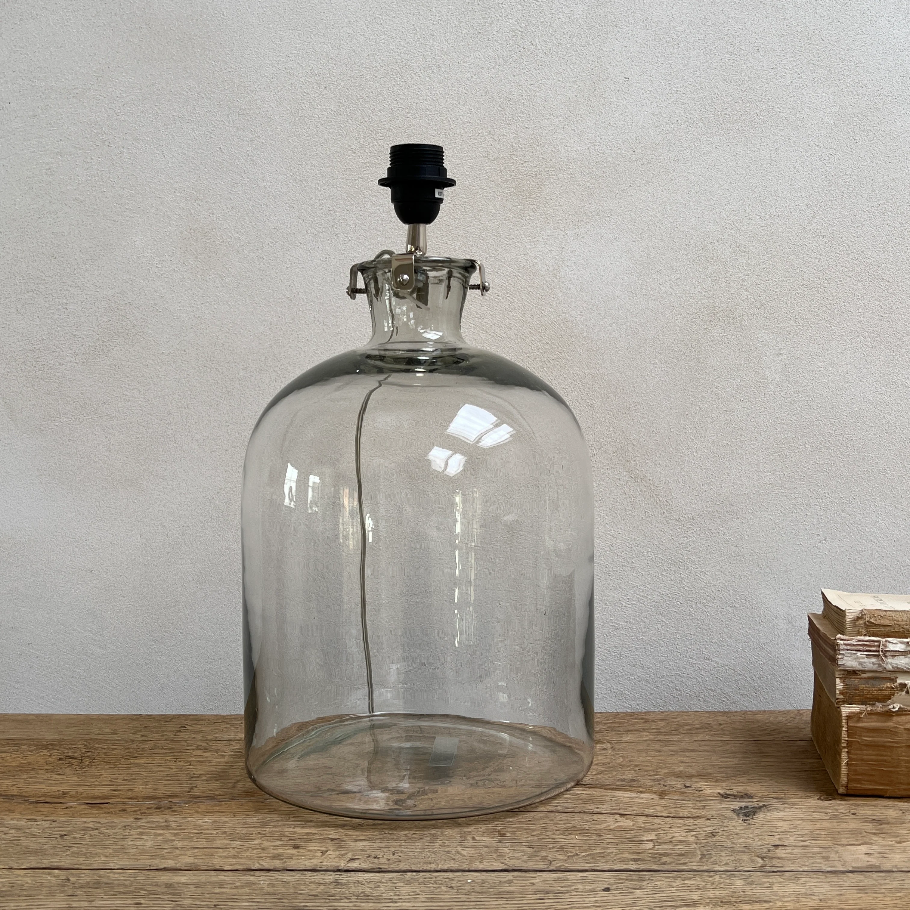 Clear Glass Table Lamp | Base only - Image 2