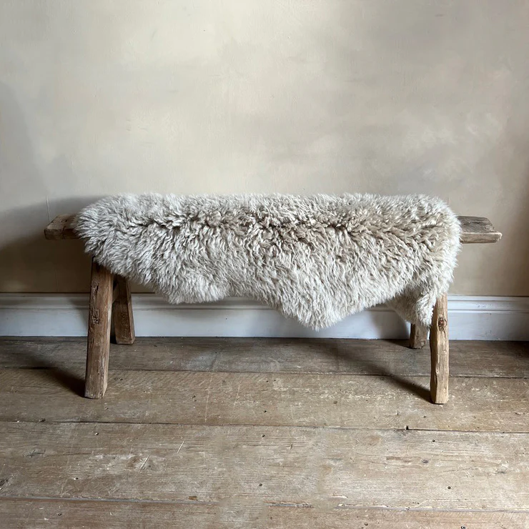 Curly Sheepskin Australian Throw Rug - Image 3