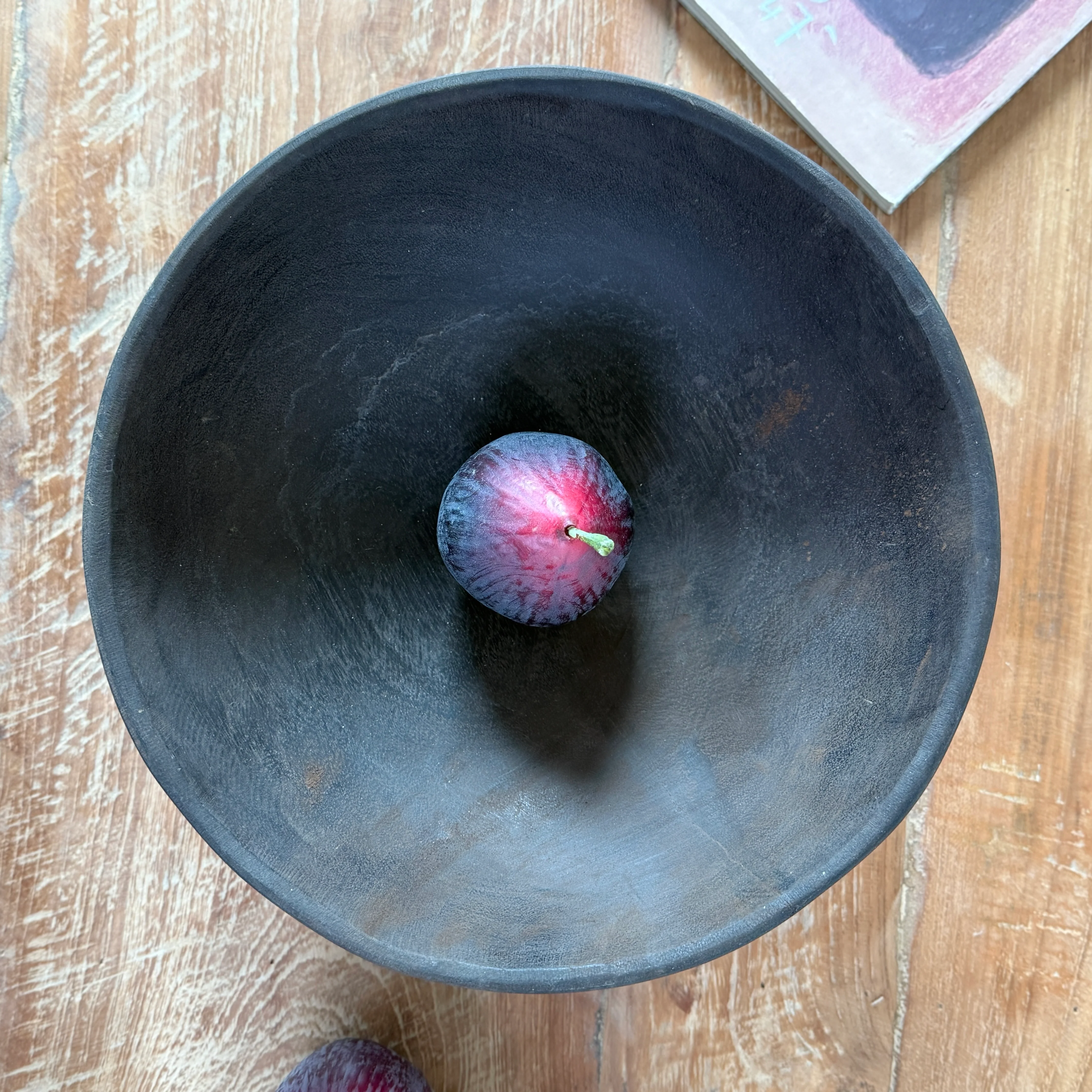Dark Ironwood turned bowl 24cm - Image 5