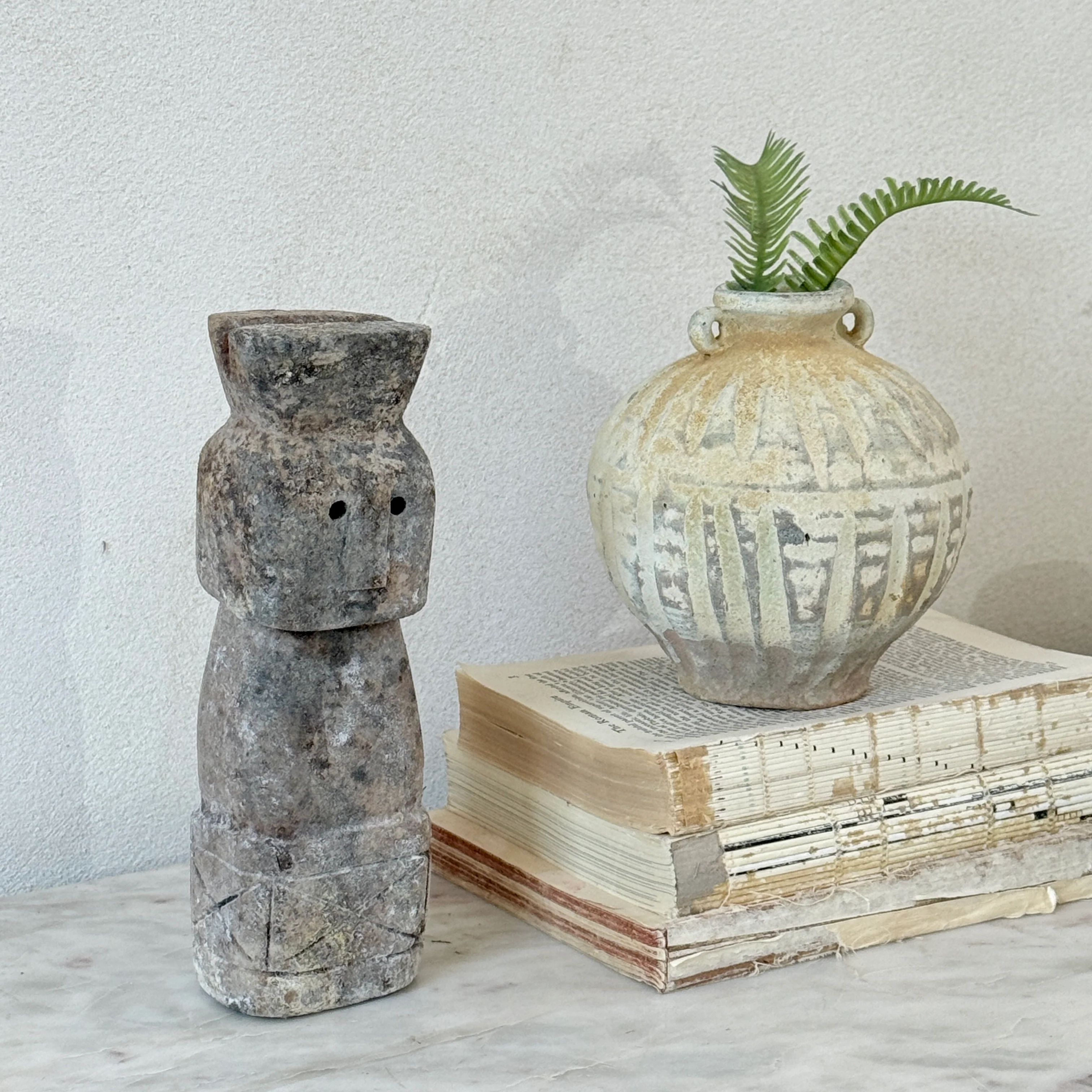 Decorative stone Sumba statue | Large - Image 2