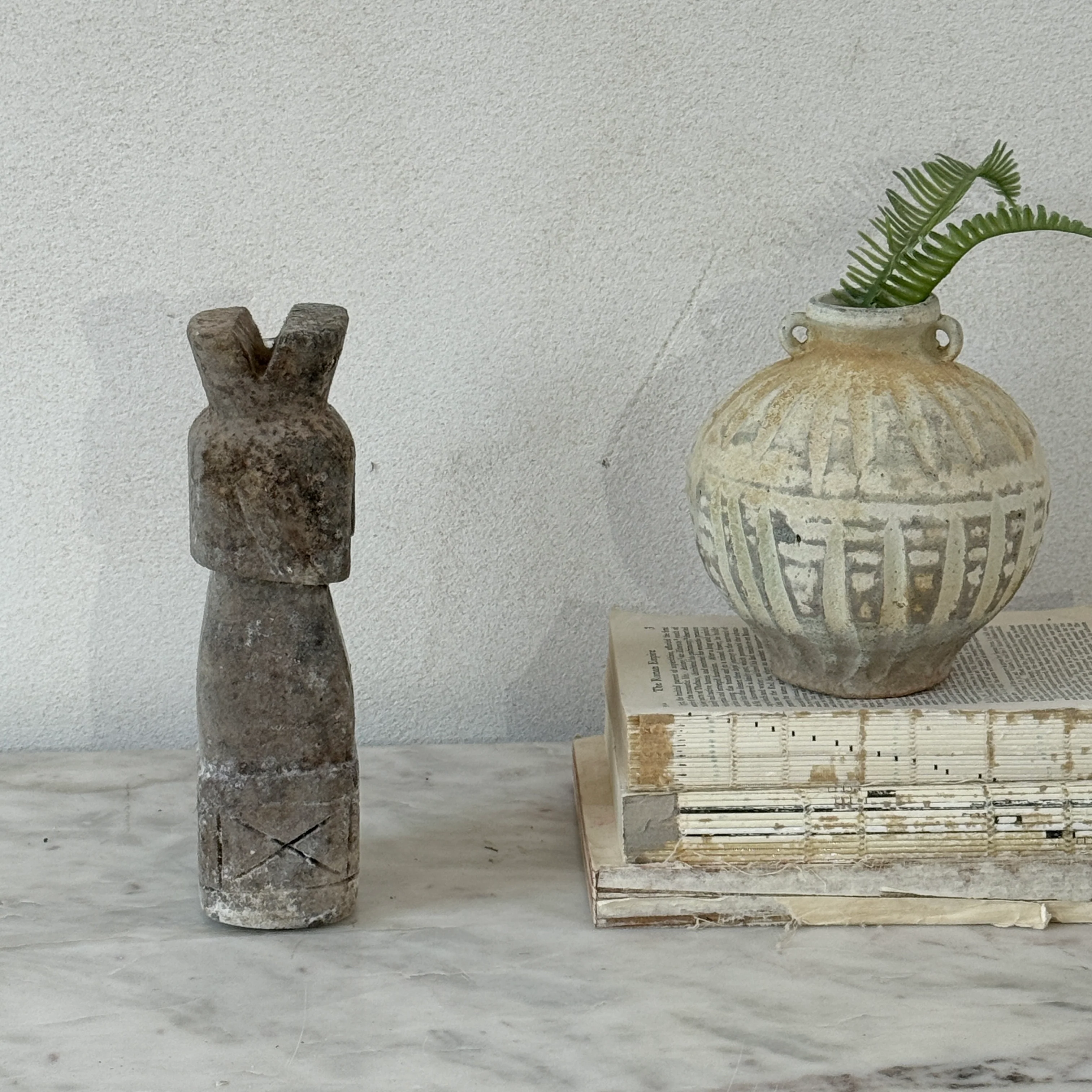 Decorative stone Sumba statue | Large - Image 4