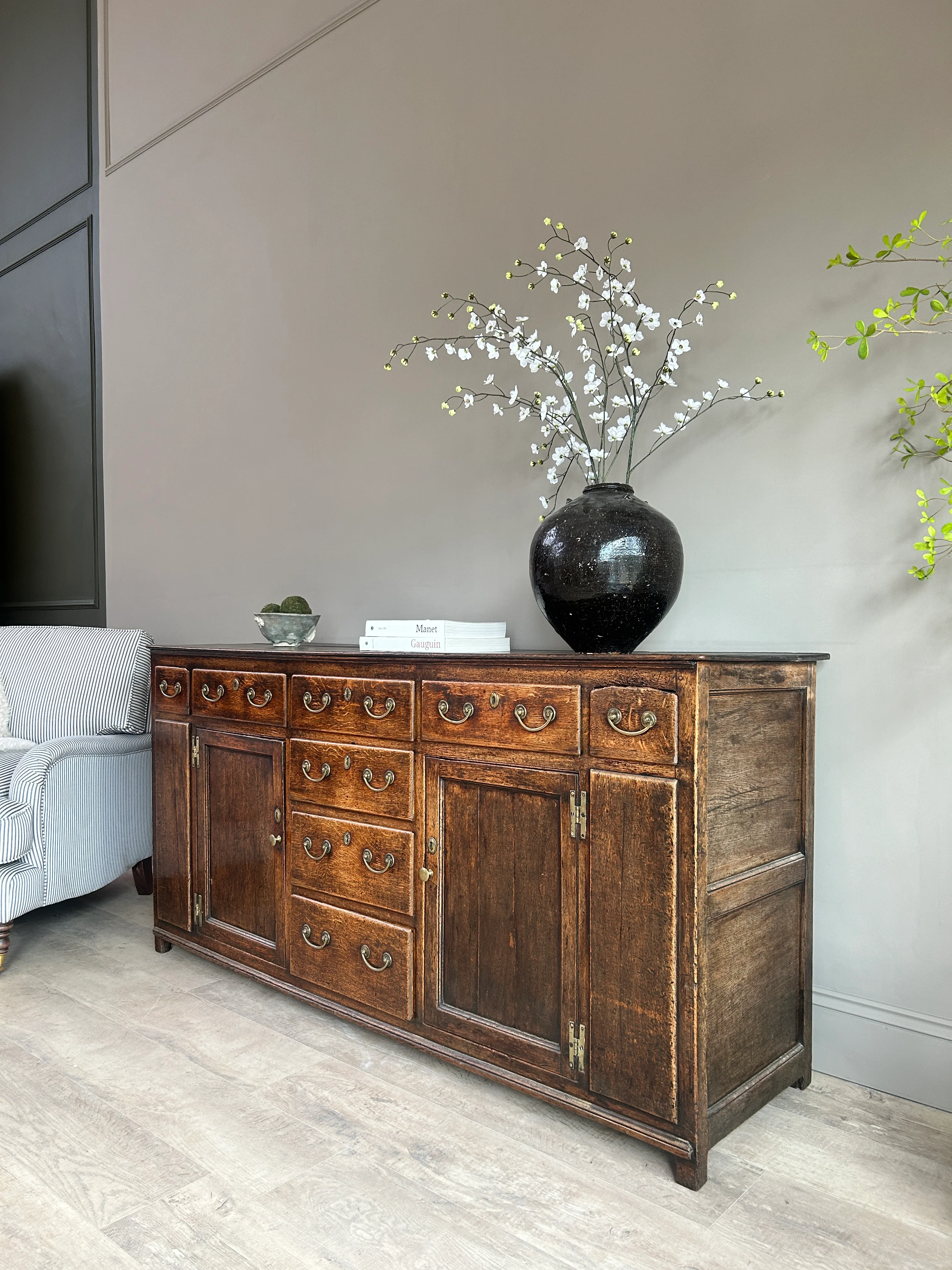 English Antique oak sideboard | Worsley - Image 11