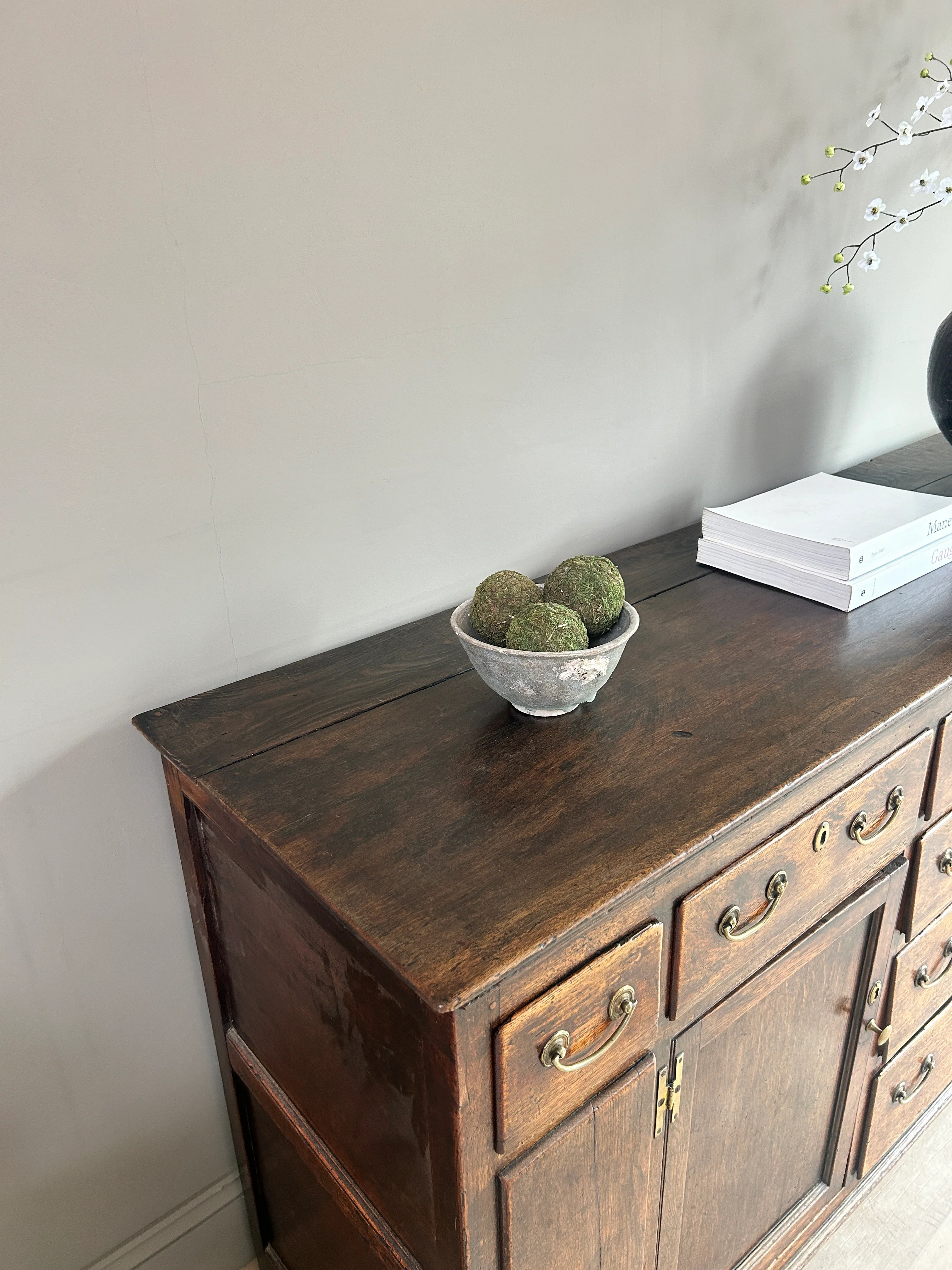 English Antique oak sideboard | Worsley - Image 12