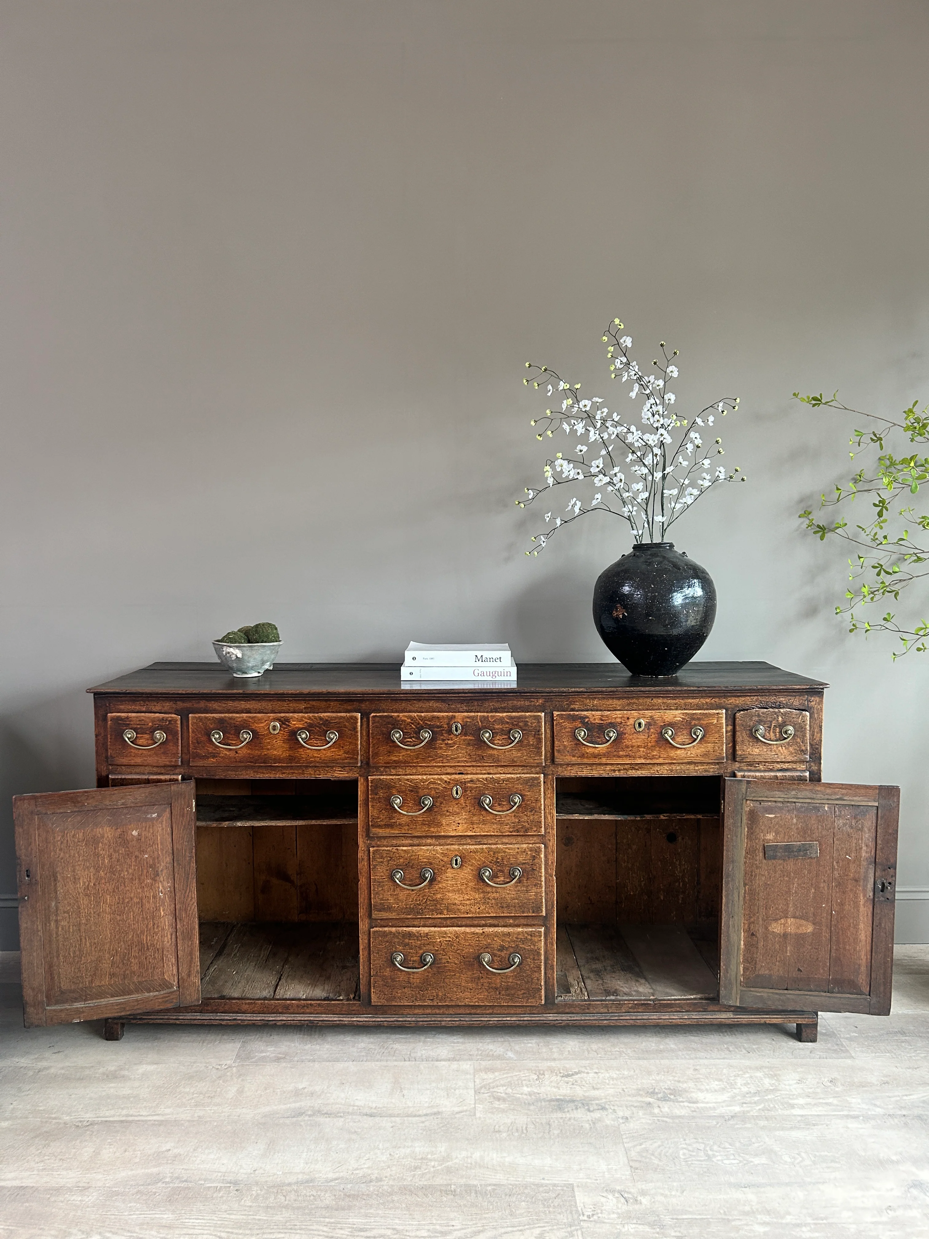 English Antique oak sideboard | Worsley - Image 8