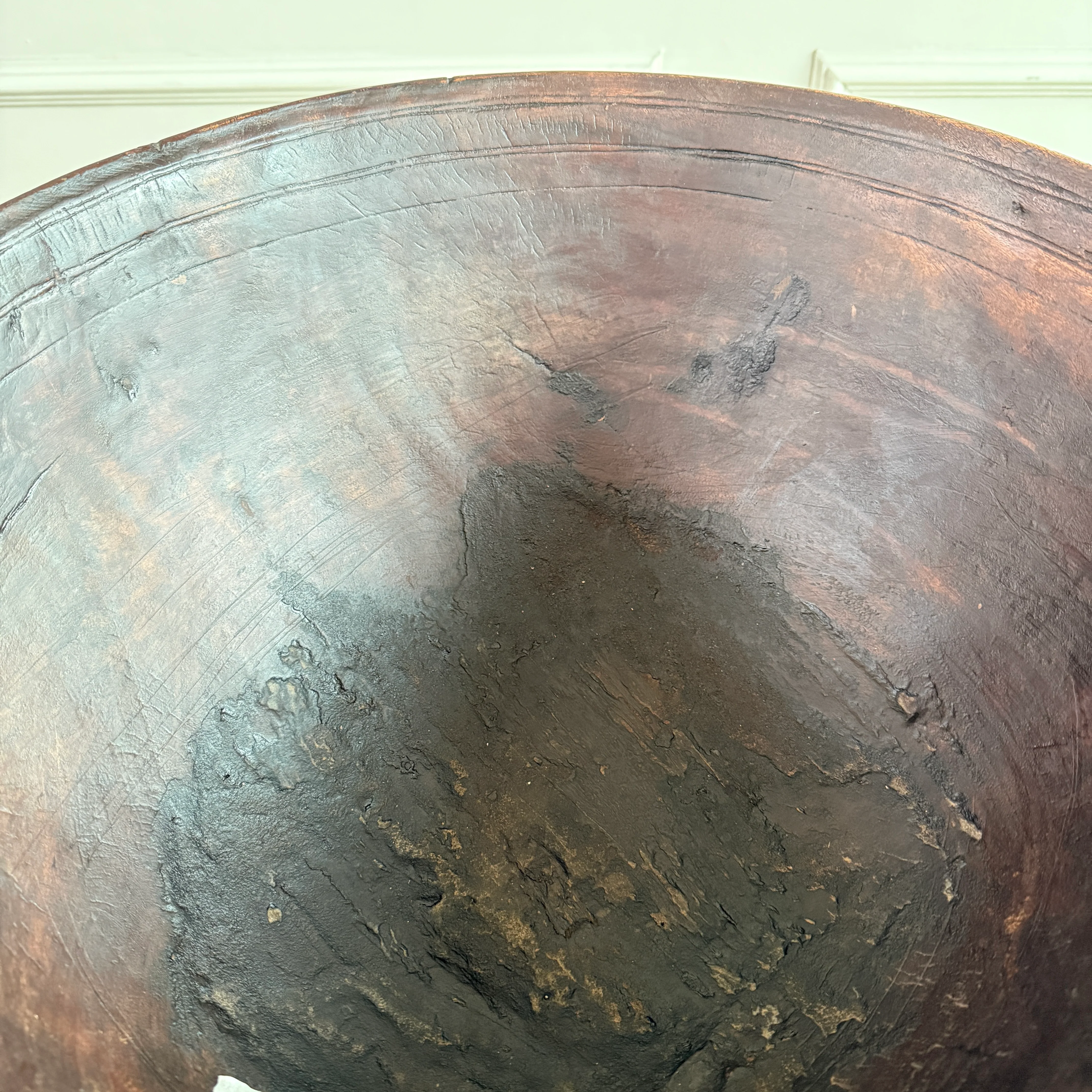Patterned Antique Moroccan bowl XL - Image 5