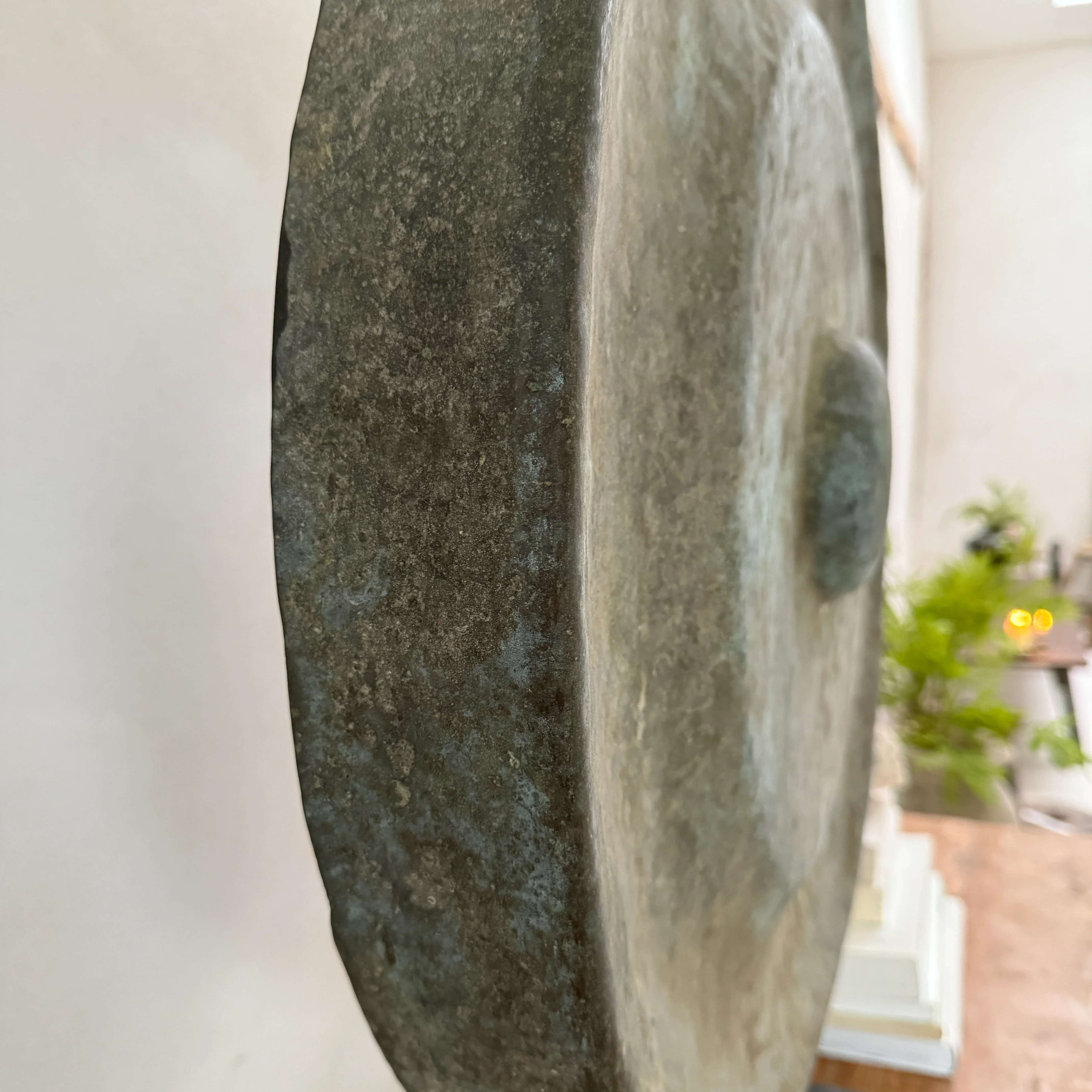 Extra Large Antique Gong on Stand | Sulawesi - Image 10