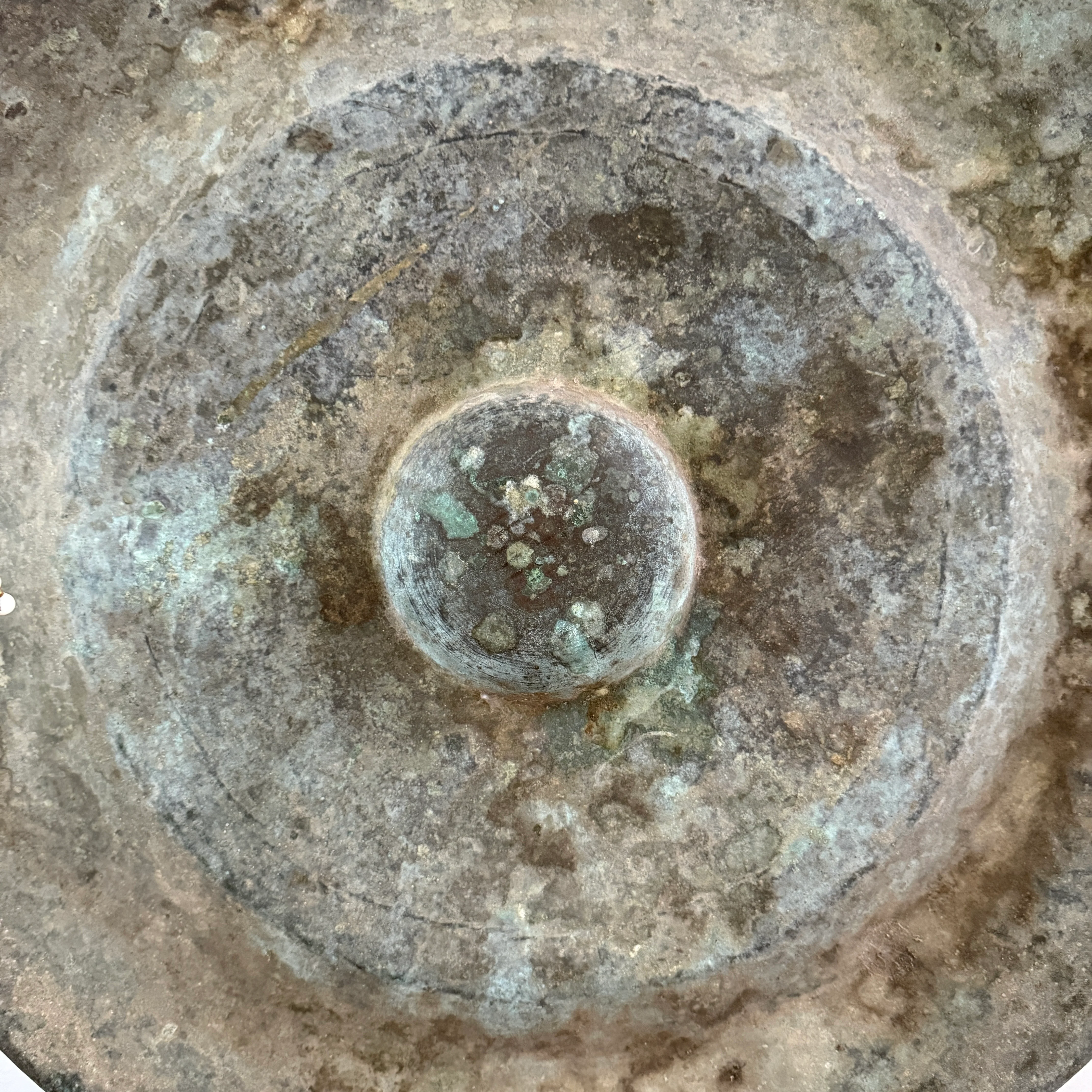 Extra Large Antique Gong on Stand | Sulawesi - Image 2