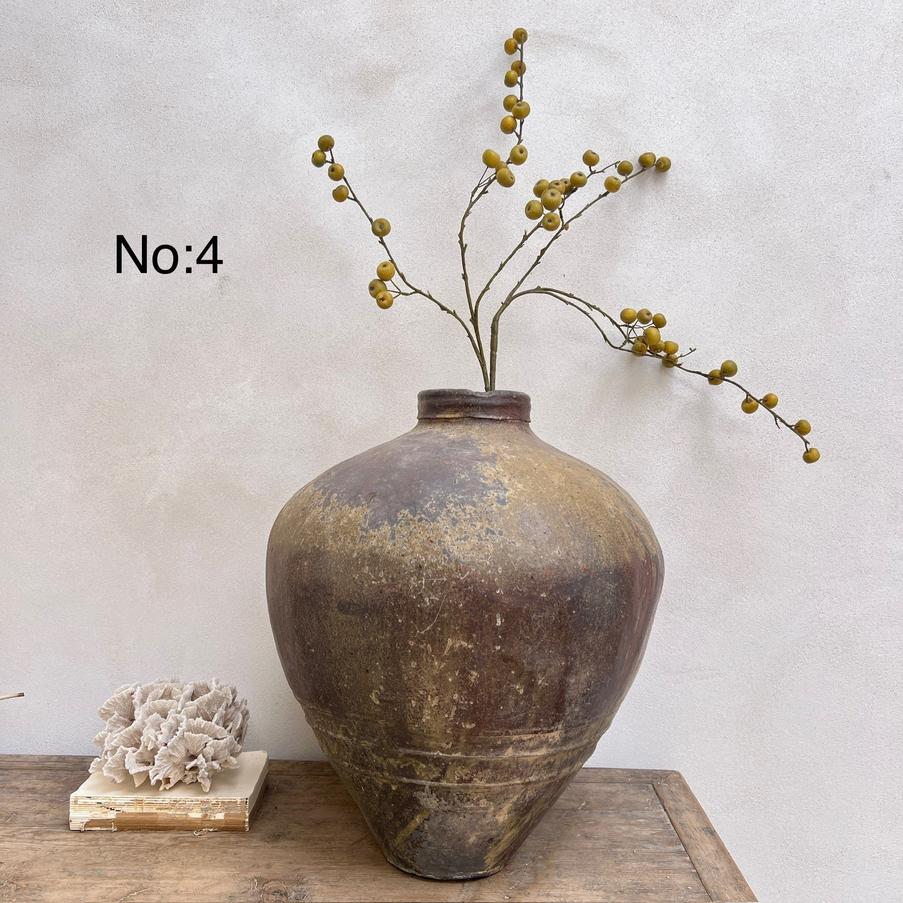 Extra Large Antique Green Preserve Pot | Leonora - Image 11