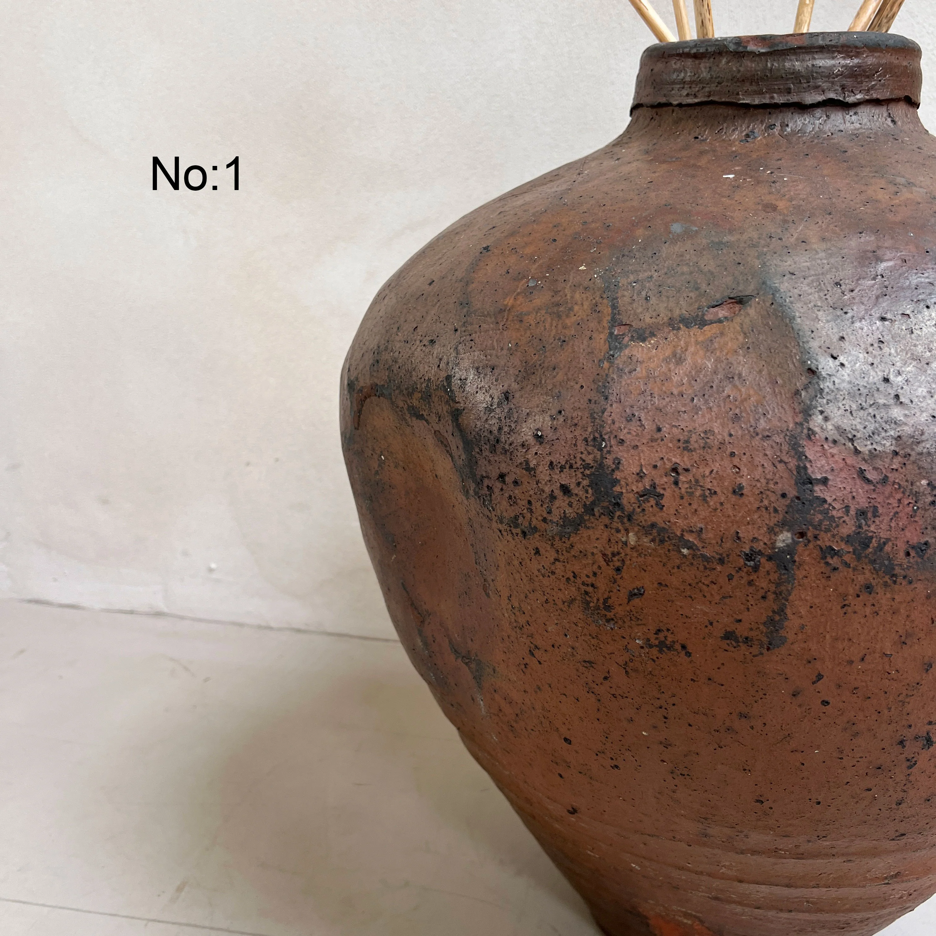 Extra Large Antique Green Preserve Pot | Leonora - Image 4