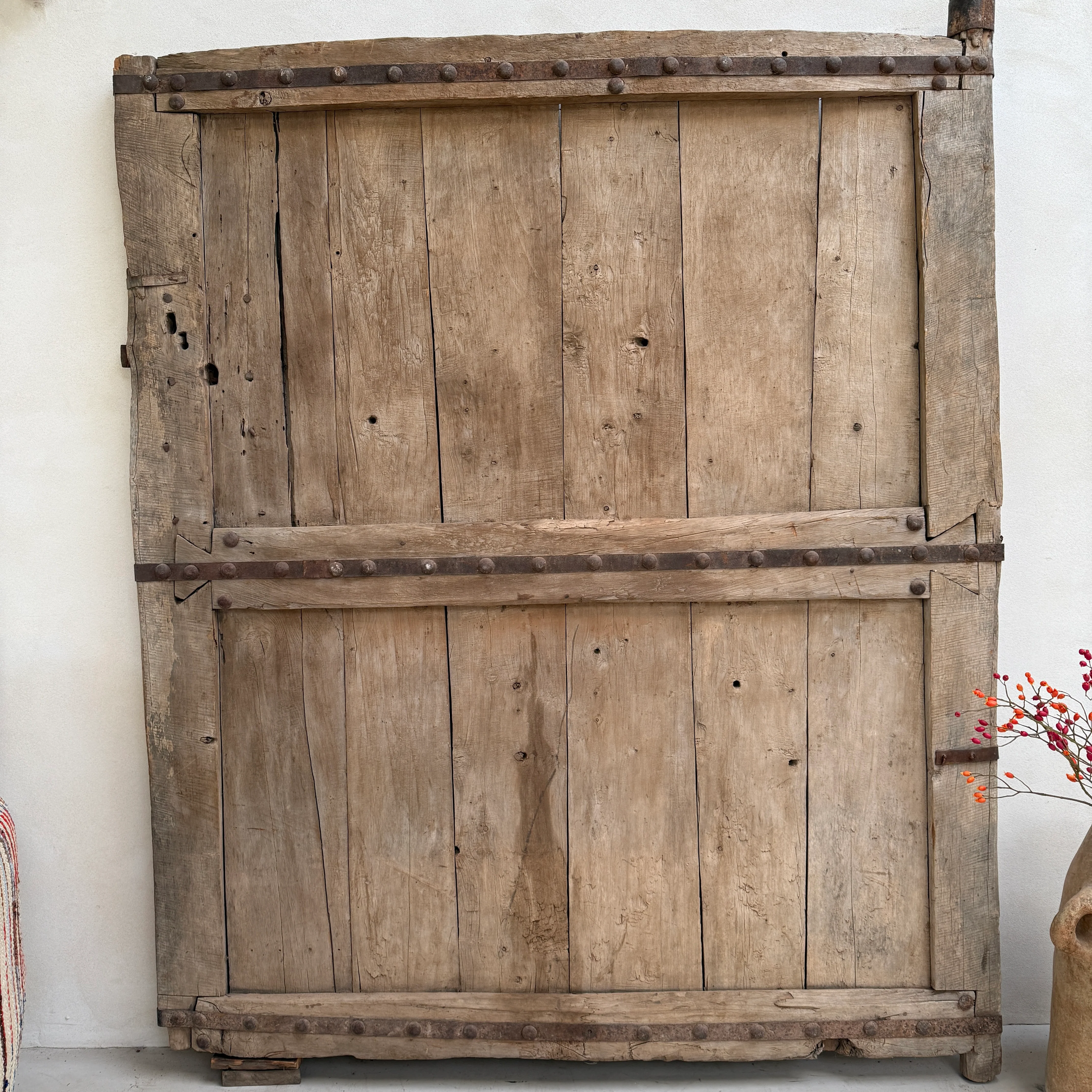 Extra Large Antique Moroccan Door No:1 - Image 9