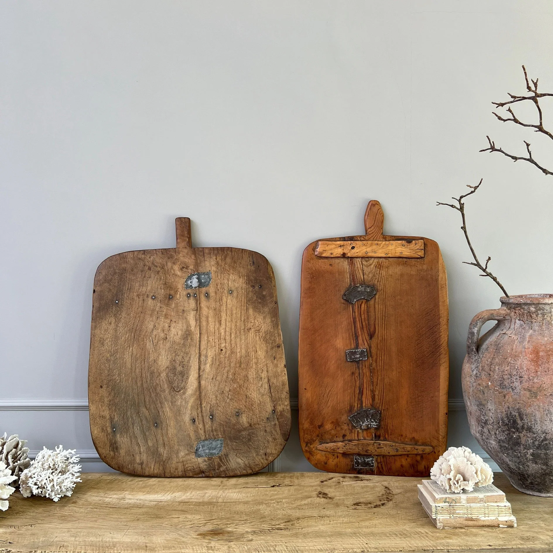 Large Antique Rustic Breadboard (Select from photo) - Image 4