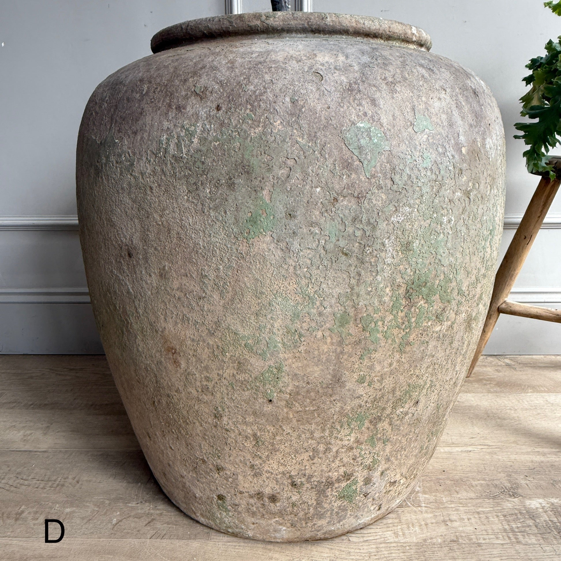 Extra Large Jade Antique Urn - Image 12
