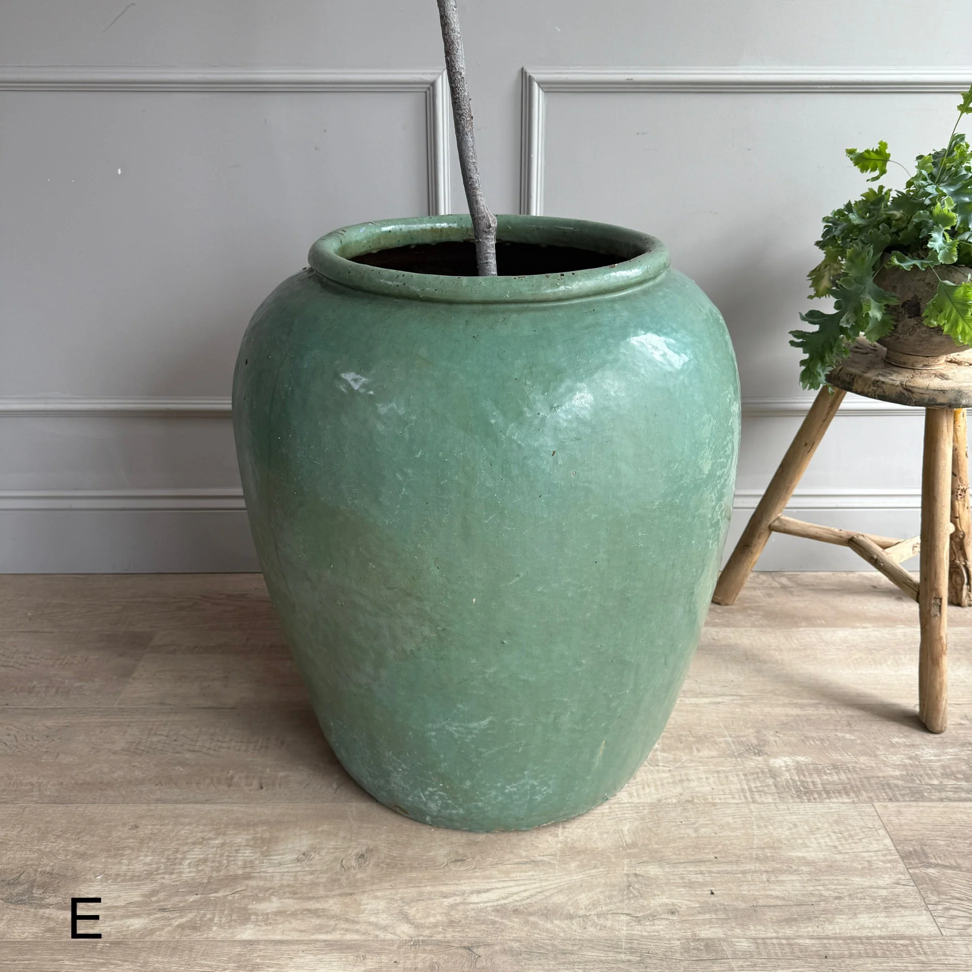 Extra Large Jade Antique Urn - Image 15
