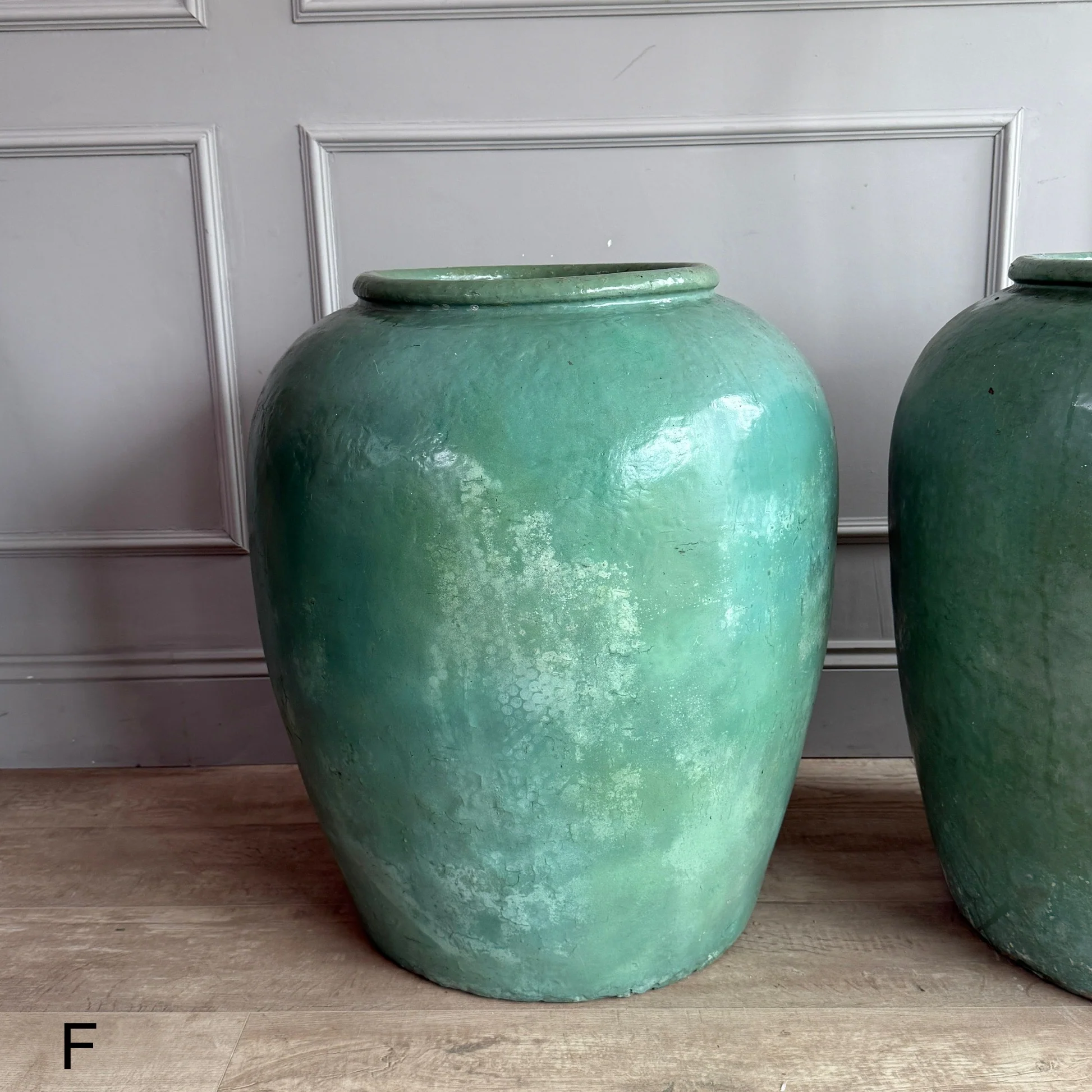 Extra Large Jade Antique Urn - Image 16