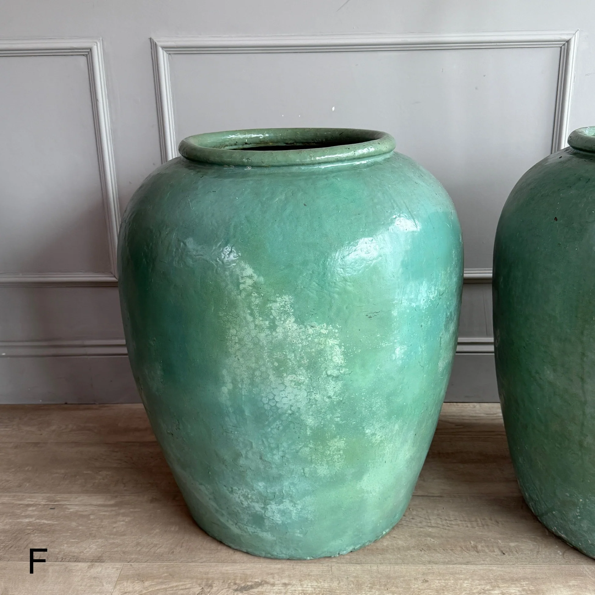 Extra Large Jade Antique Urn - Image 17