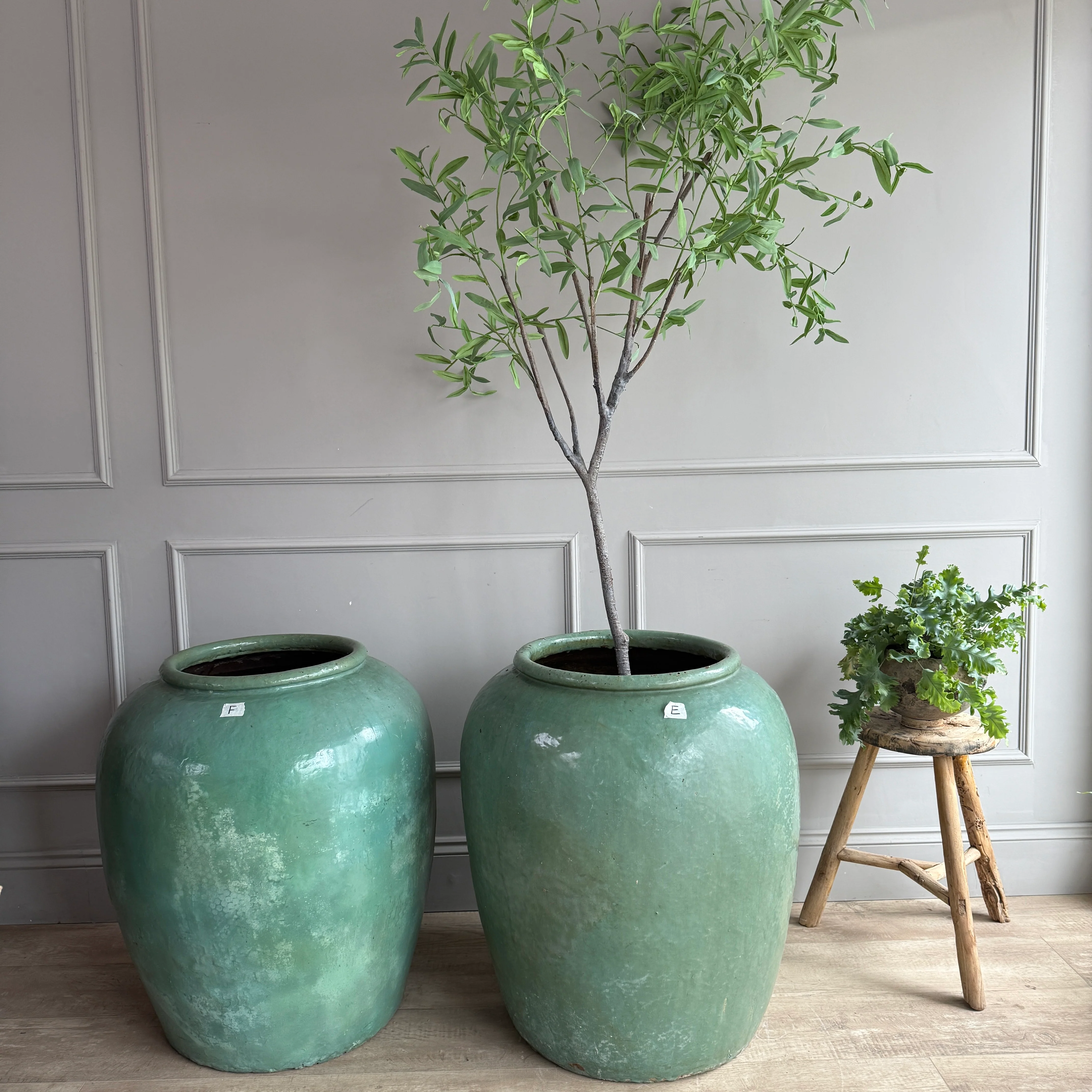 Extra Large Jade Antique Urn - Image 18